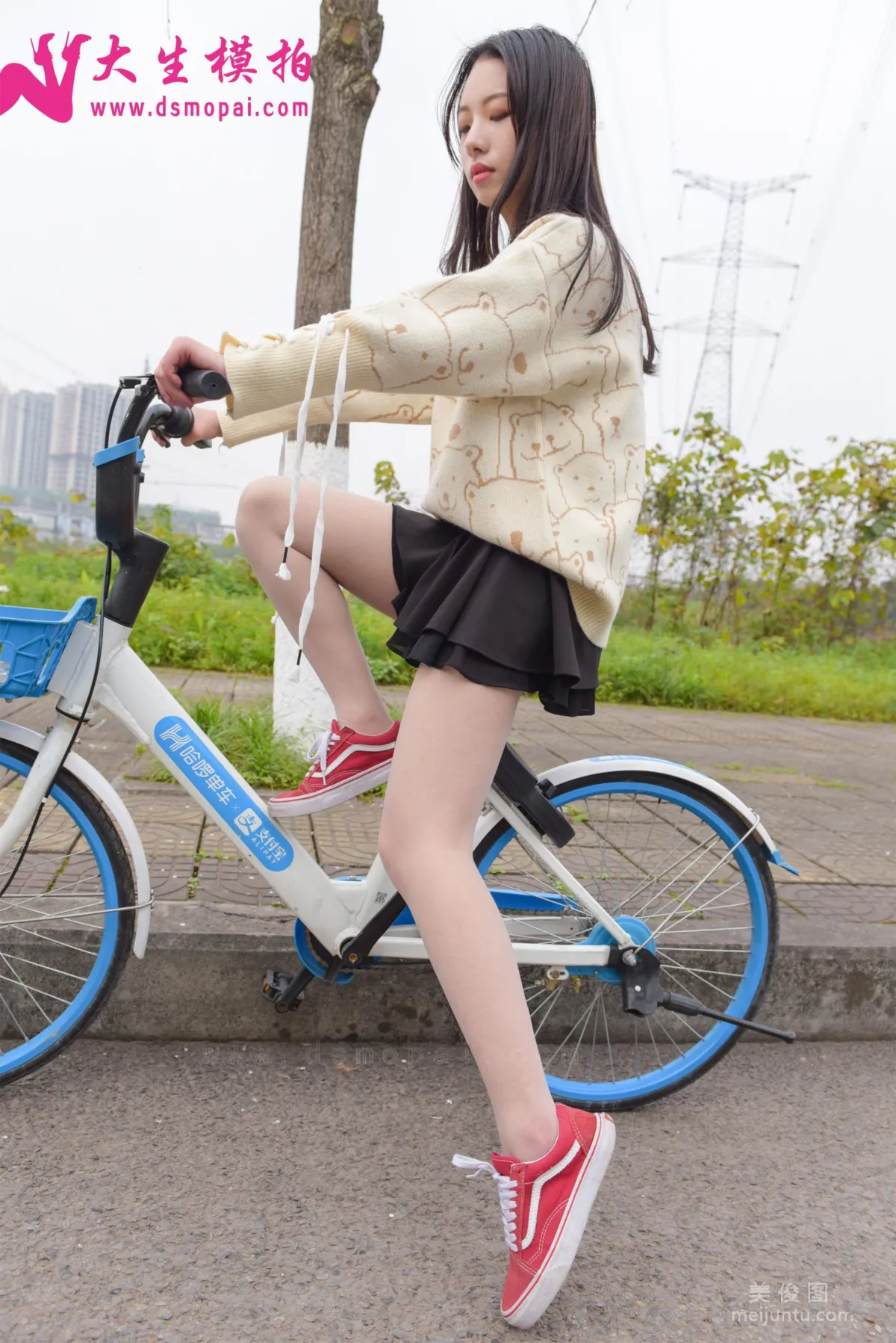 [大生模拍] No.172 青青 - 單車少女 4