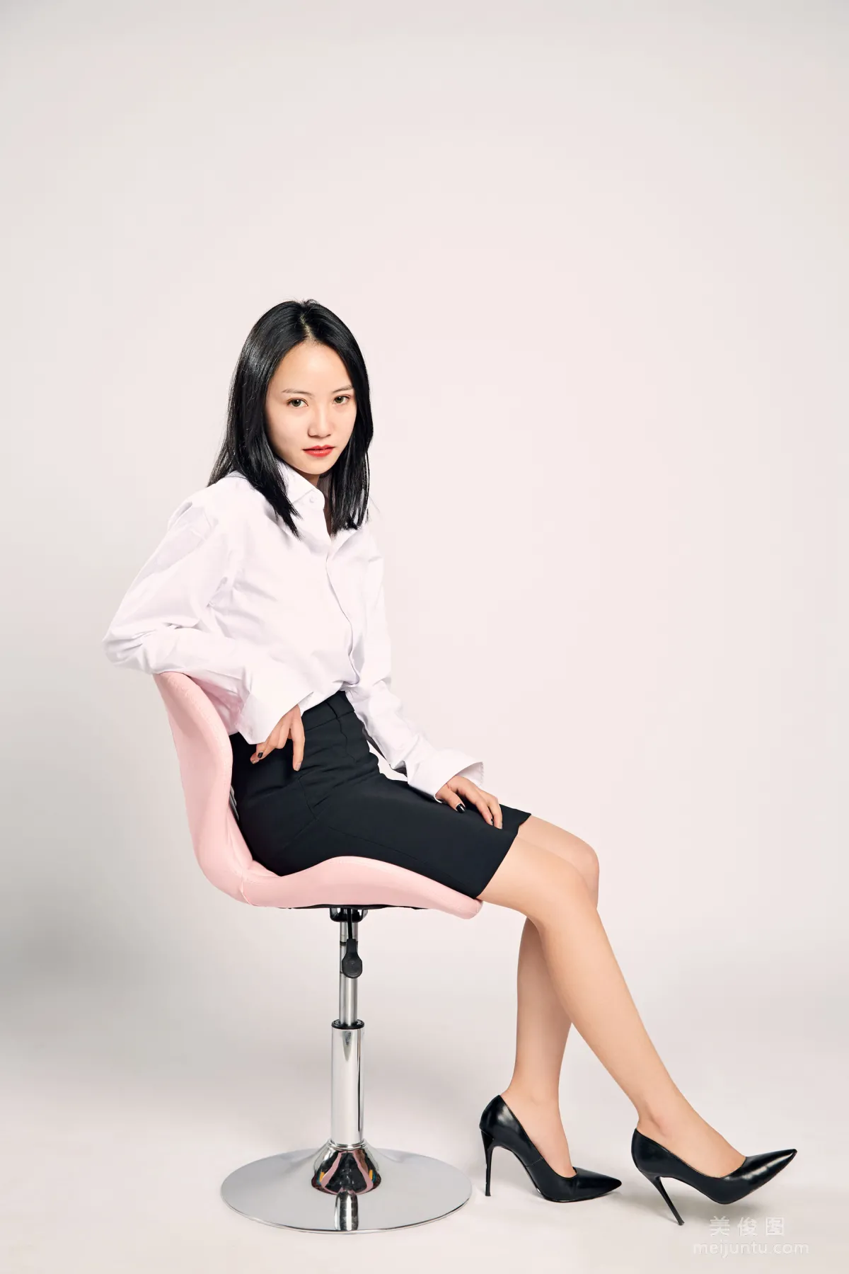 [Naisi] NO.008 Xiao Adao, Soft Solid Colors #Black and White photo 39