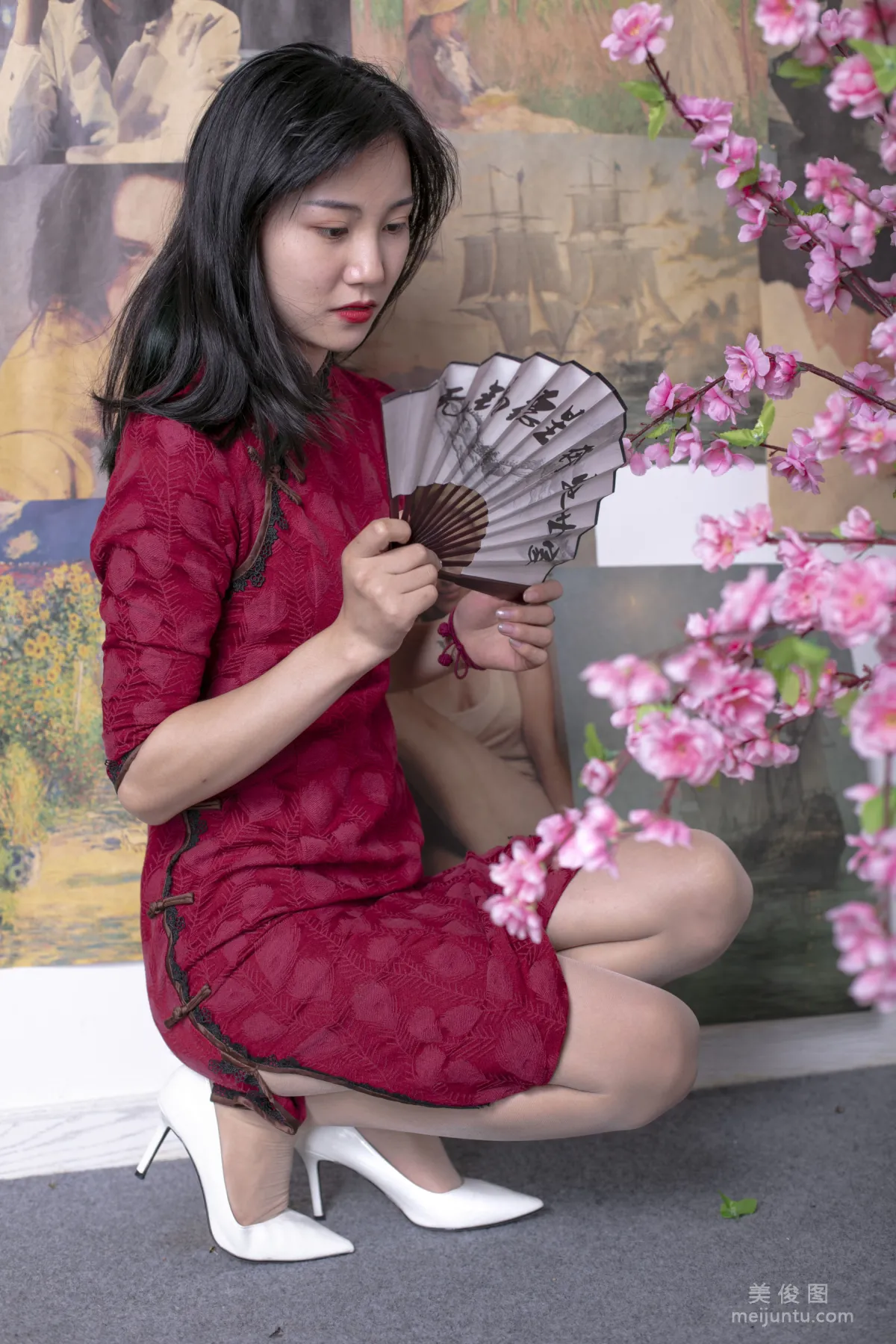 [奈丝] NO.149 小啊刀 - 复古盘口旗袍装31