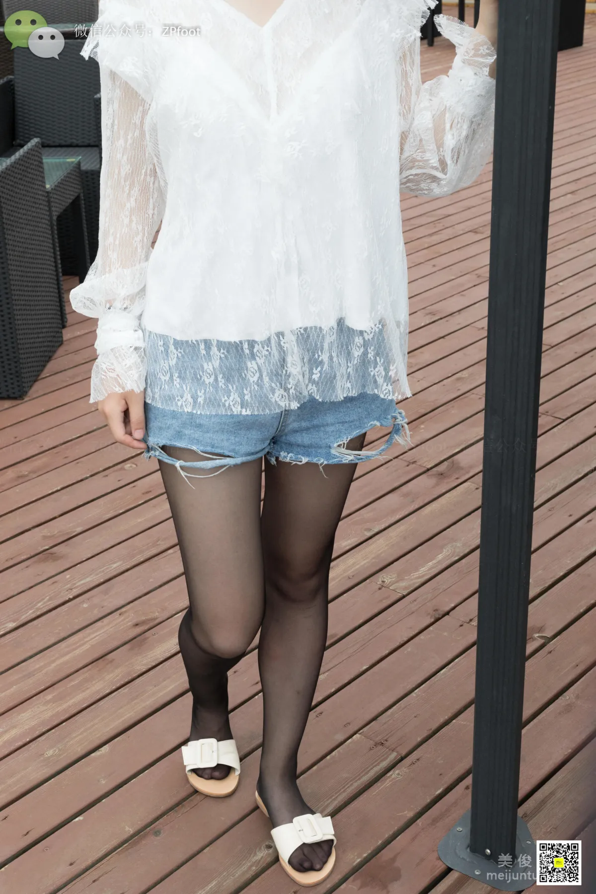 [LSS] NO.016 sale's Black Stockings and Tender Feet Photo Set photo 88