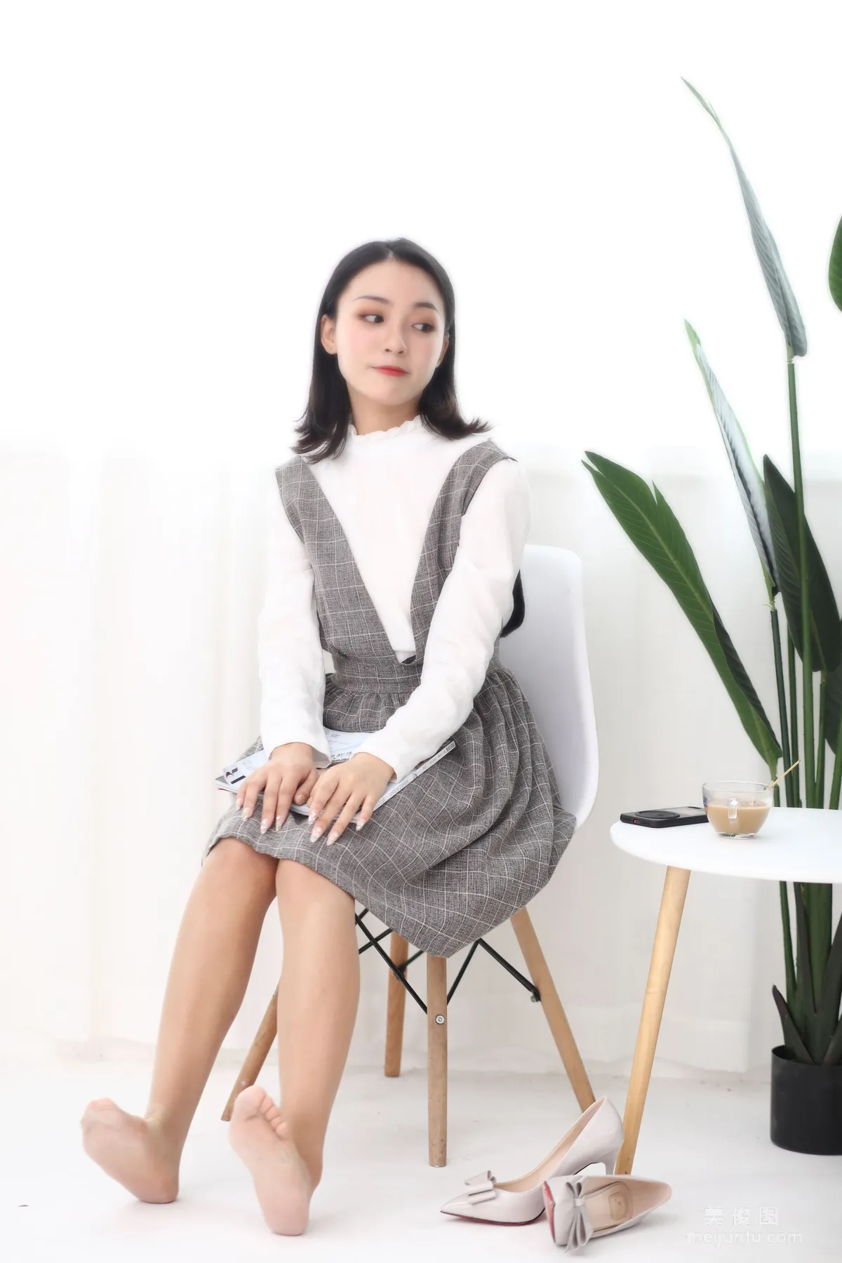 [Naisi] NO.133 Xiu Xiu, Acting Young Two-Piece Set, Shirt and Suspender Skirt photo 34