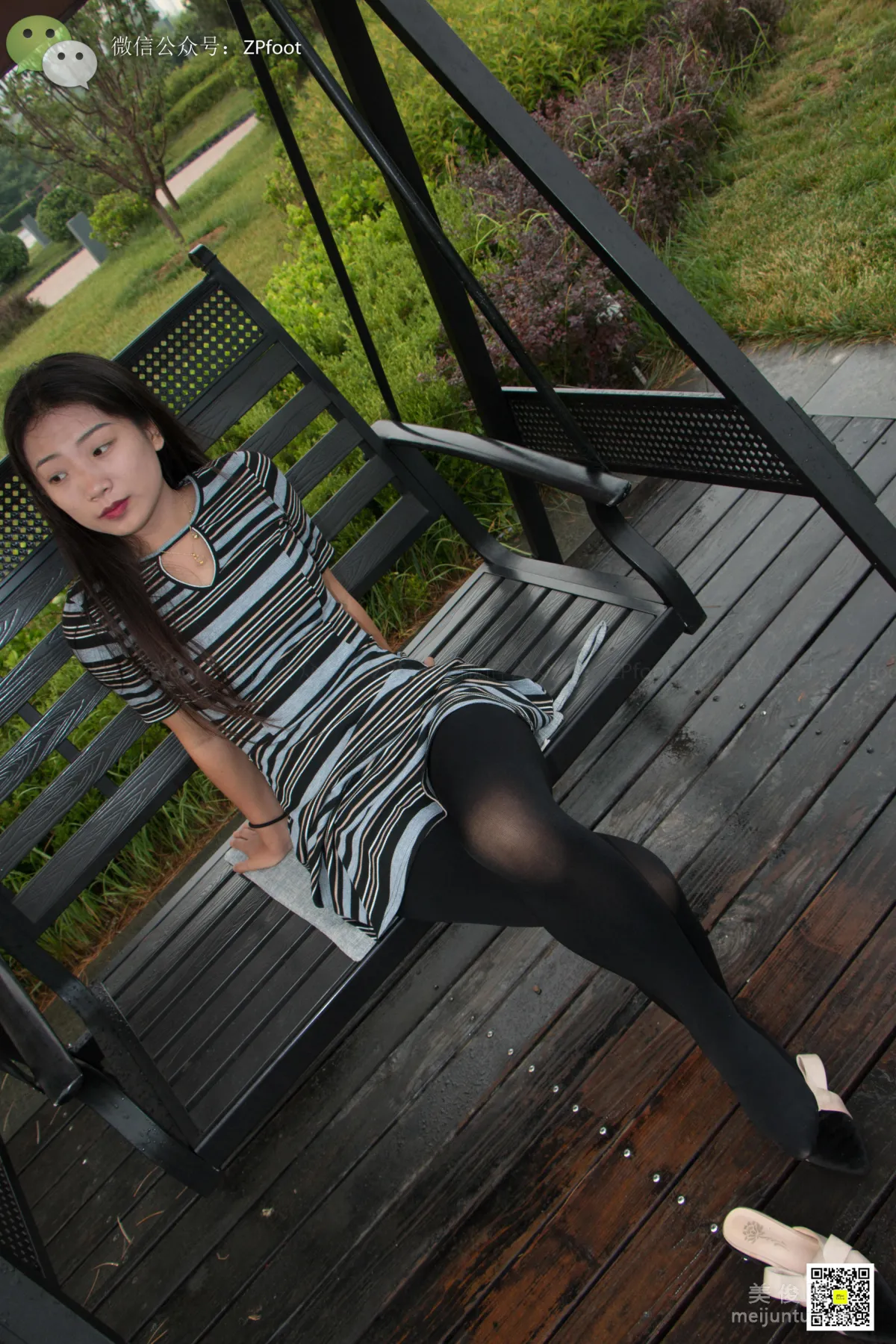 [LSS] NO.013 Shao Yao's Thick Black Stockings Photo Set photo 42