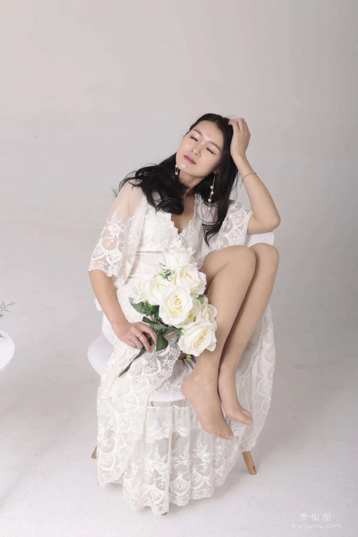 [Naisi] NO.112 Xiao Min - The Lace Dress with an Ethereal Aura photo 29