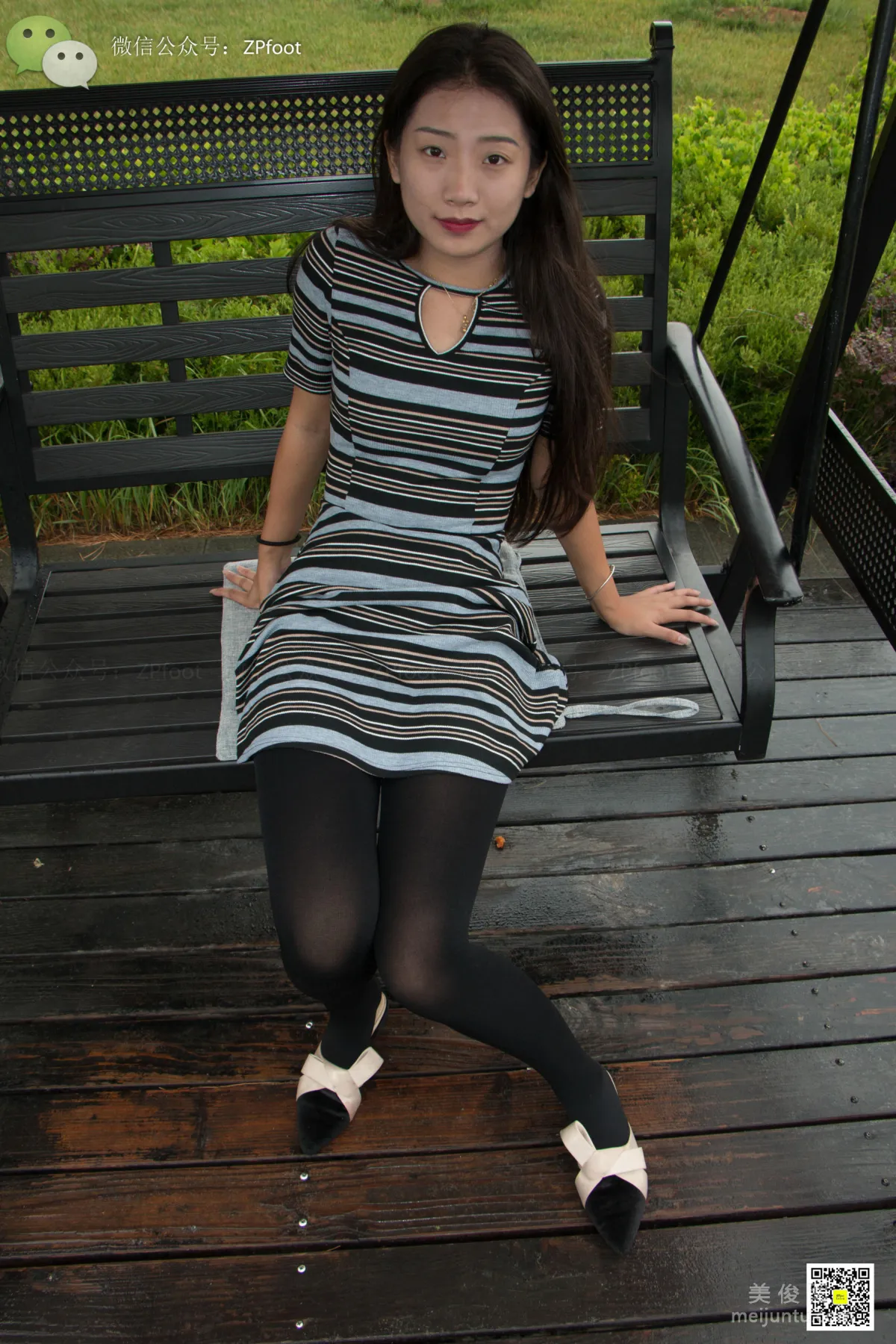[LSS] NO.013 Shao Yao's Thick Black Stockings Photo Set photo 1