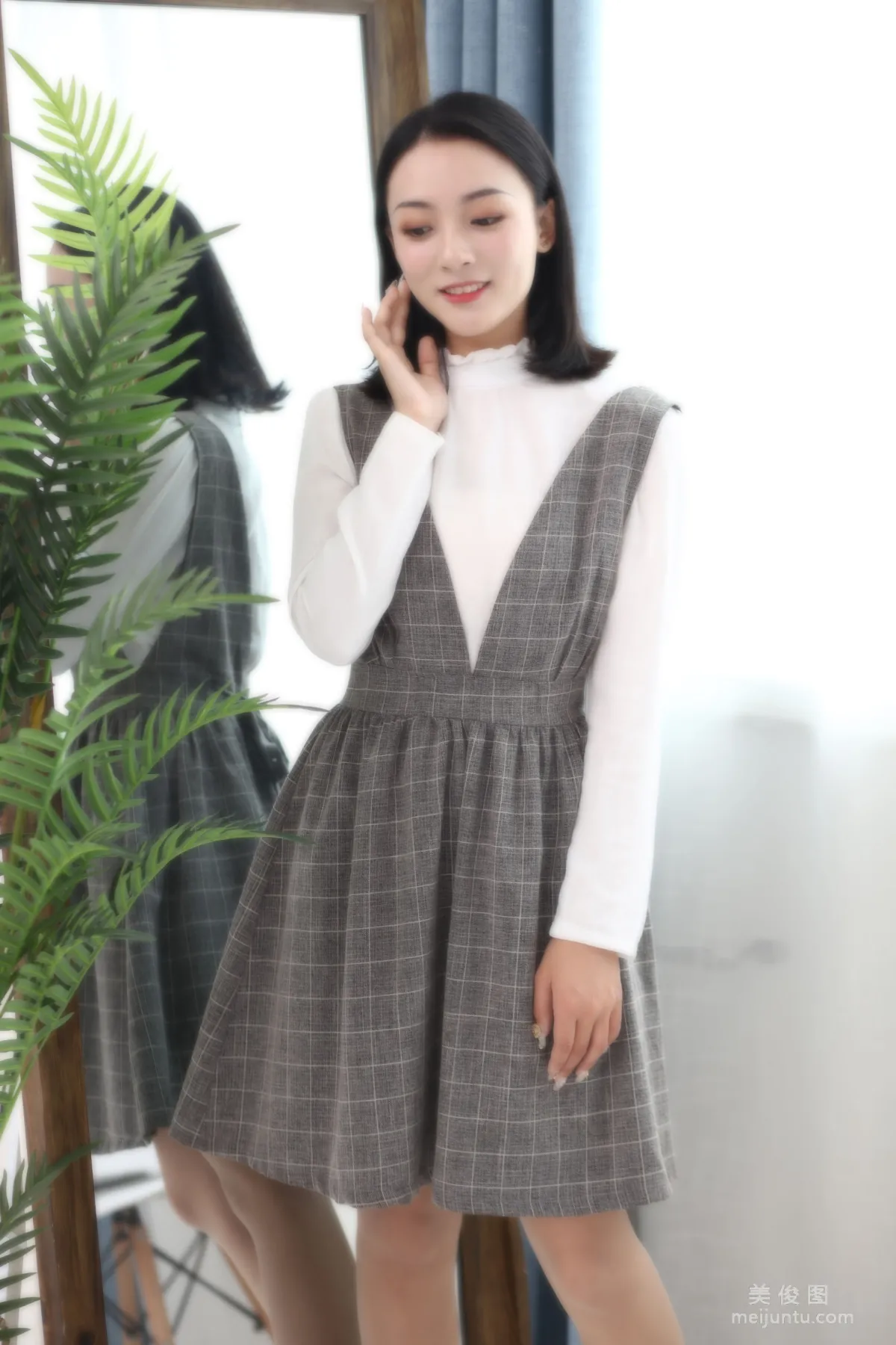 [Naisi] NO.133 Xiu Xiu, Acting Young Two-Piece Set, Shirt and Suspender Skirt photo 26