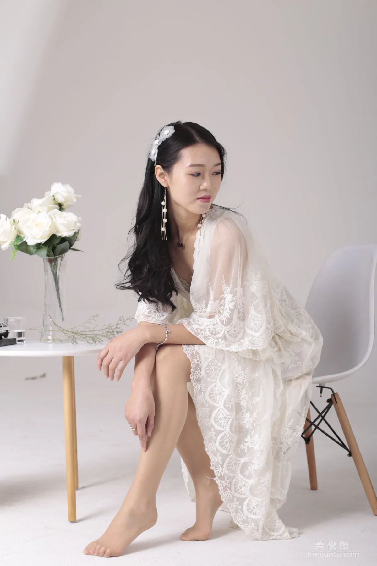 [Naisi] NO.112 Xiao Min - The Lace Dress with an Ethereal Aura photo 23
