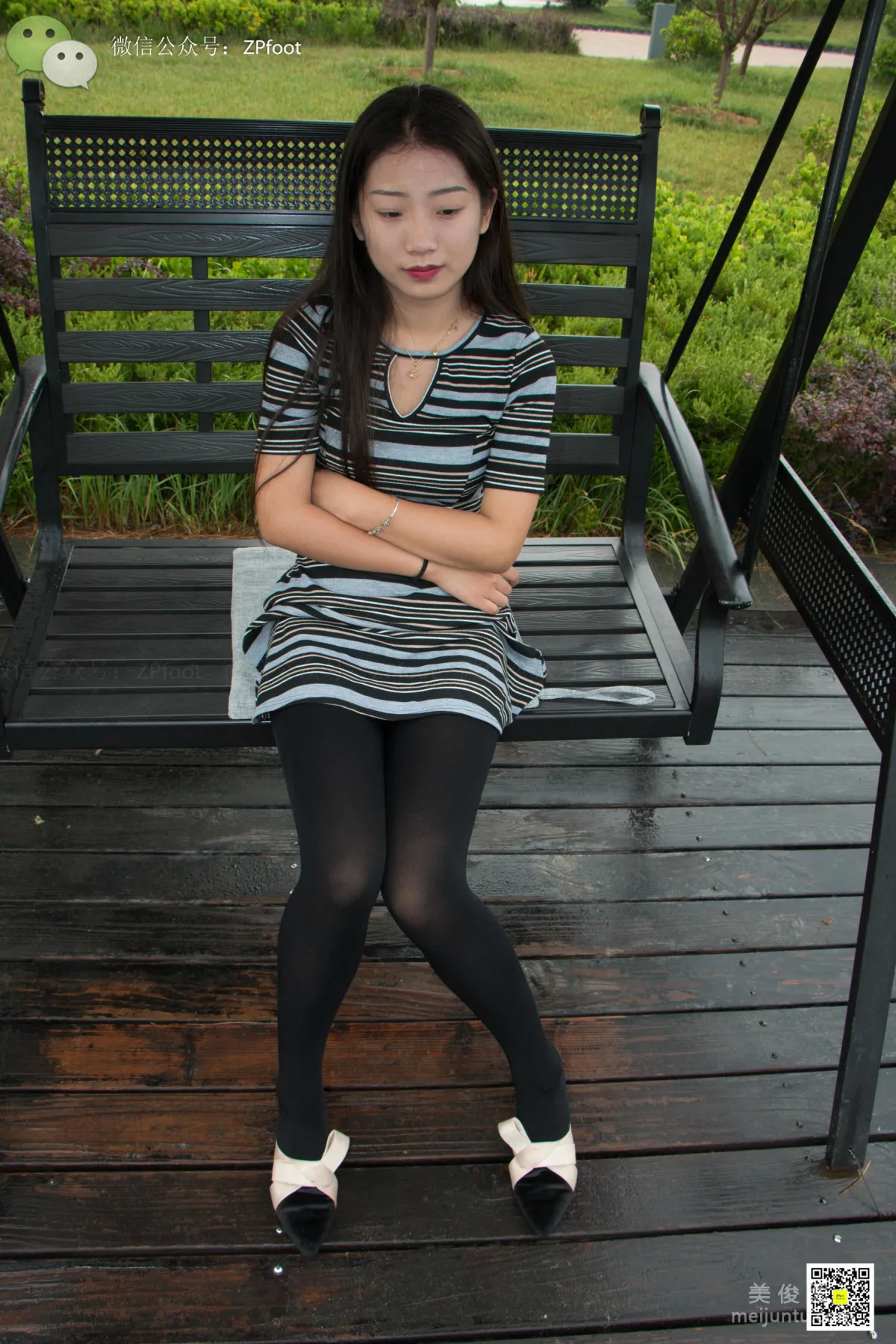 [LSS] NO.013 Shao Yao's Thick Black Stockings Photo Set photo 24