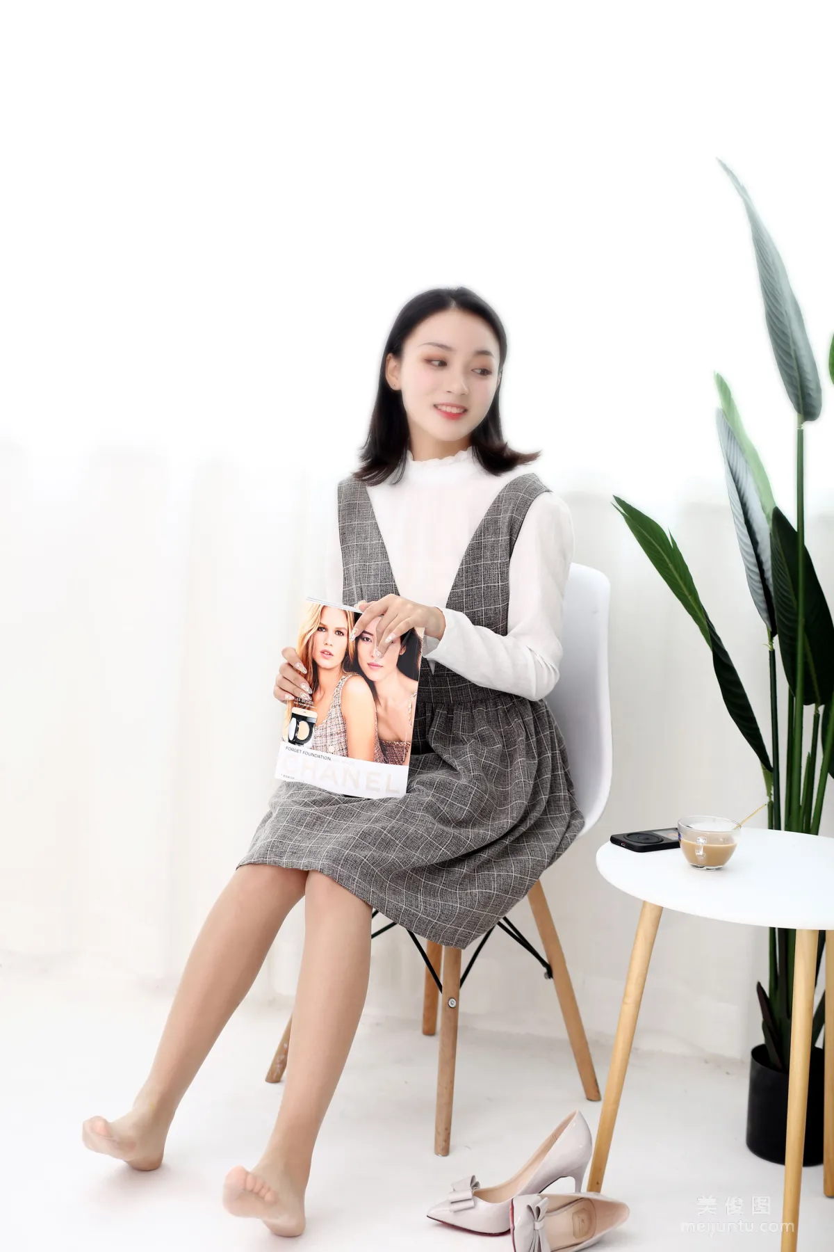 [Naisi] NO.133 Xiu Xiu, Acting Young Two-Piece Set, Shirt and Suspender Skirt photo 33