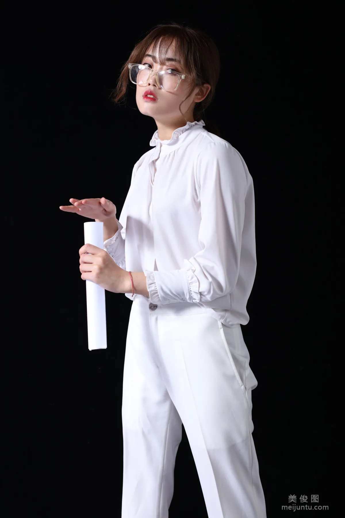 [Naisi] NO.126 Ke Le - Mature Woman Suit, Stockings in Pants photo 10