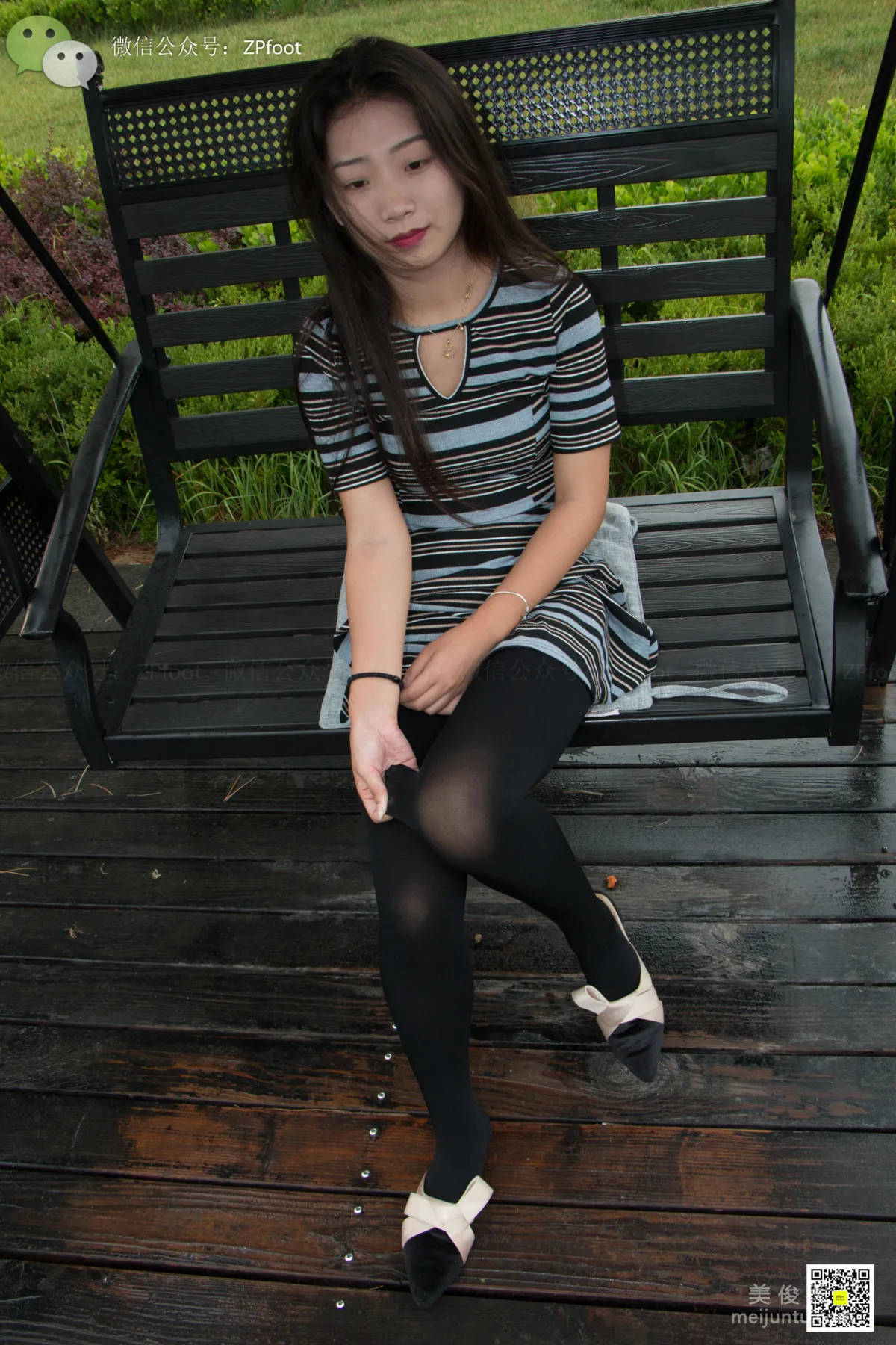 [LSS] NO.013 Shao Yao's Thick Black Stockings Photo Set photo 14