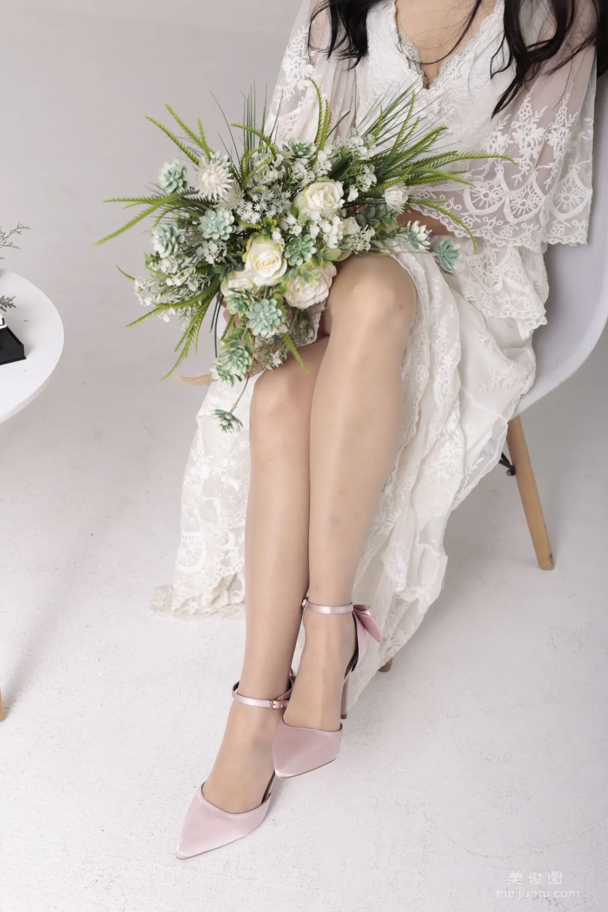 [Naisi] NO.112 Xiao Min - The Lace Dress with an Ethereal Aura photo 35