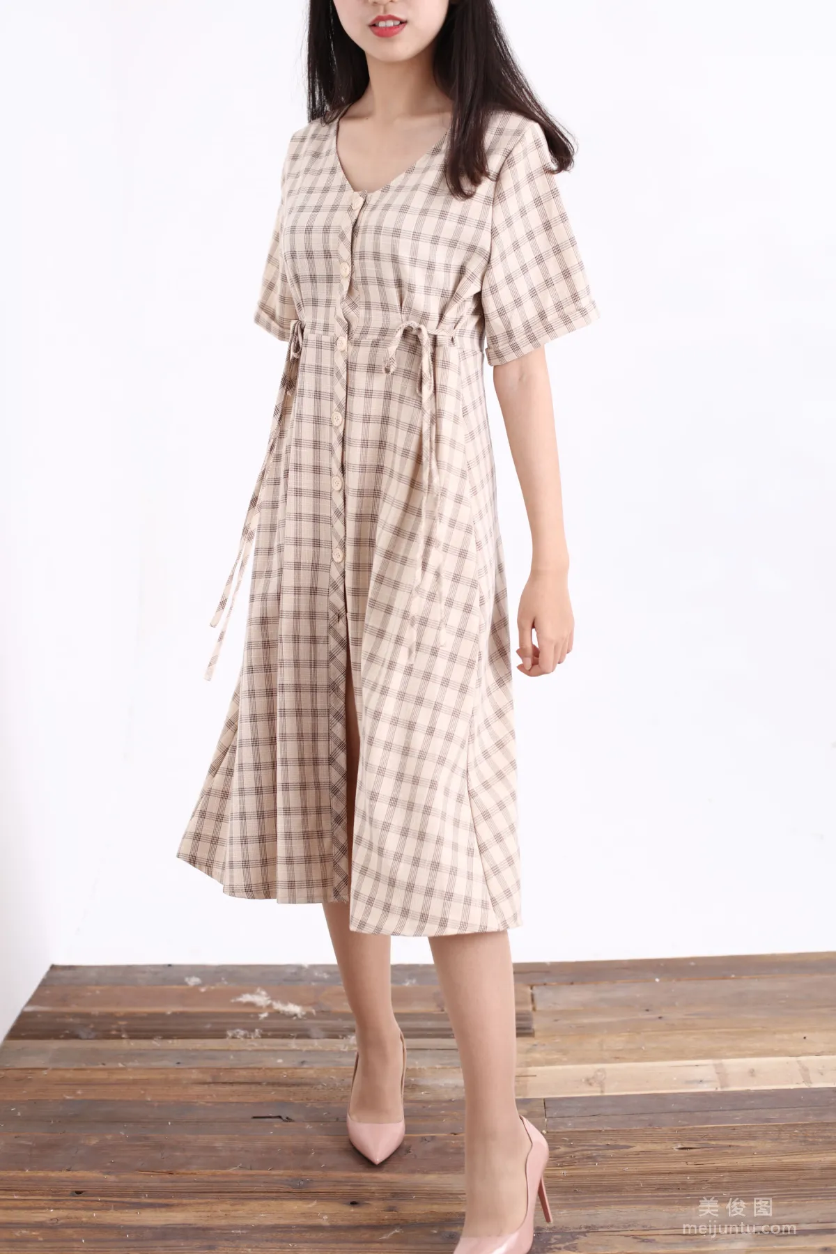 [Naisi] NO.128 Xiao Chengzi - 1980s Retro Shirt Dress photo 6