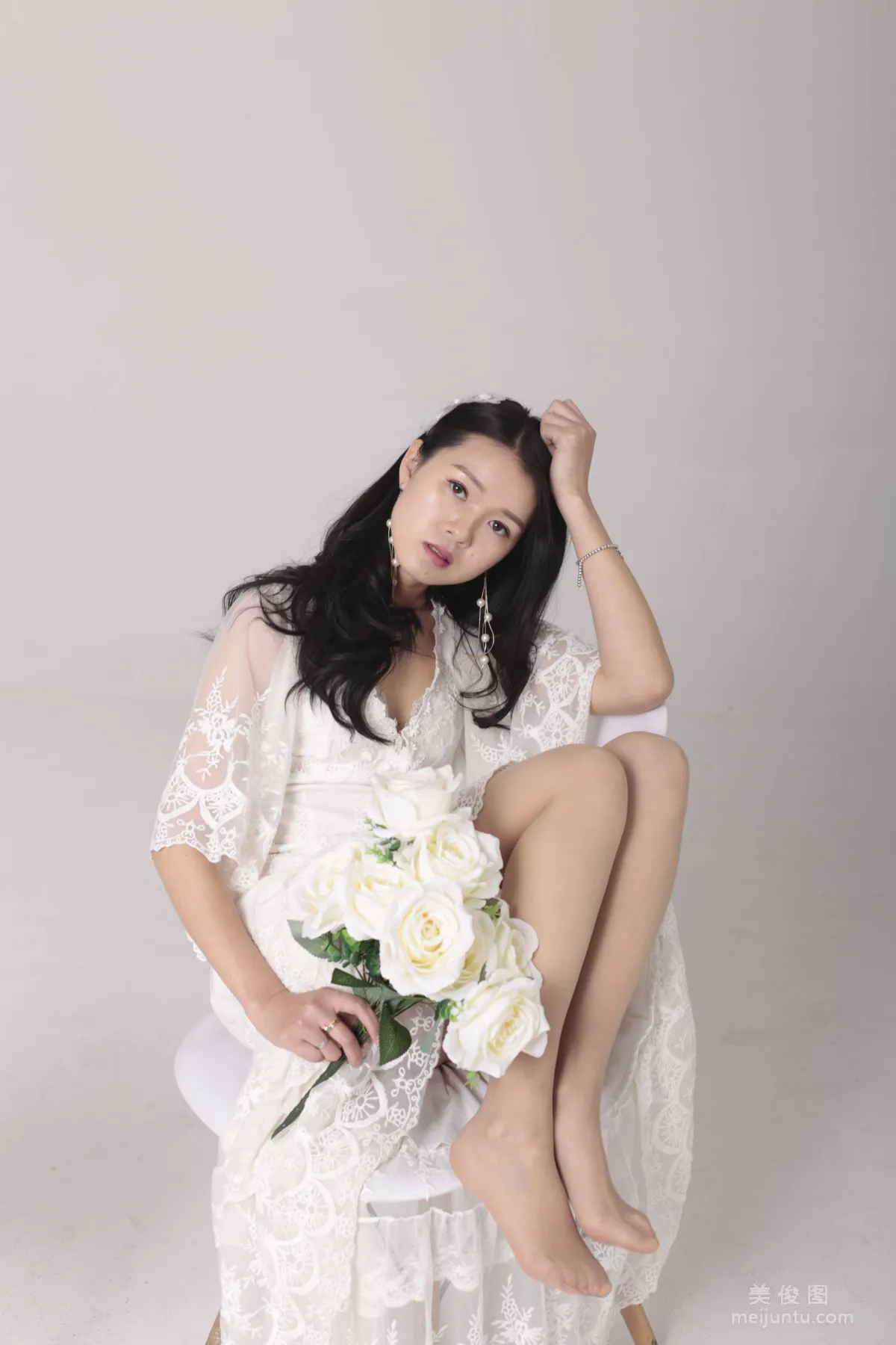 [Naisi] NO.112 Xiao Min - The Lace Dress with an Ethereal Aura photo 28