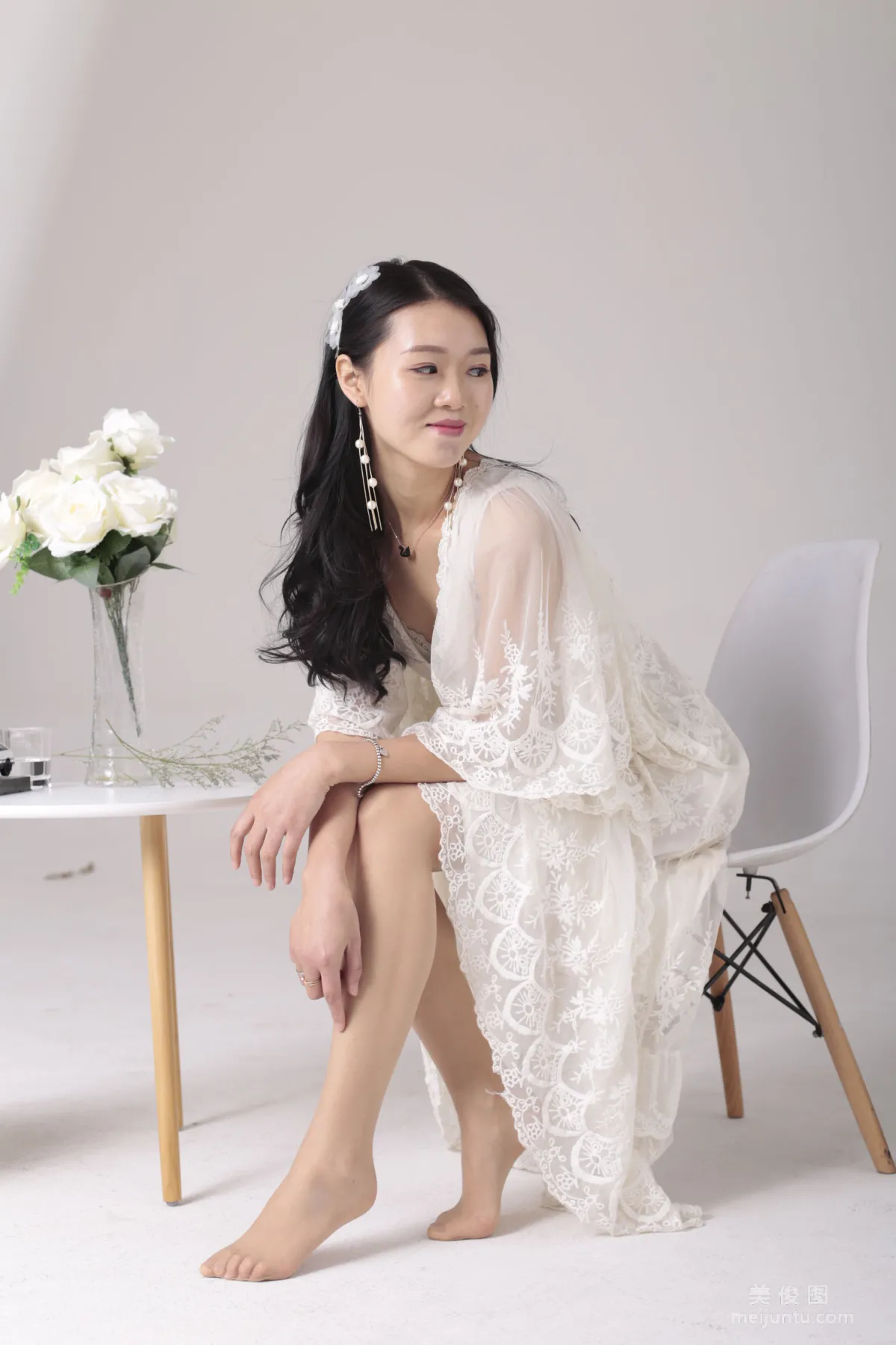 [Naisi] NO.112 Xiao Min - The Lace Dress with an Ethereal Aura photo 24
