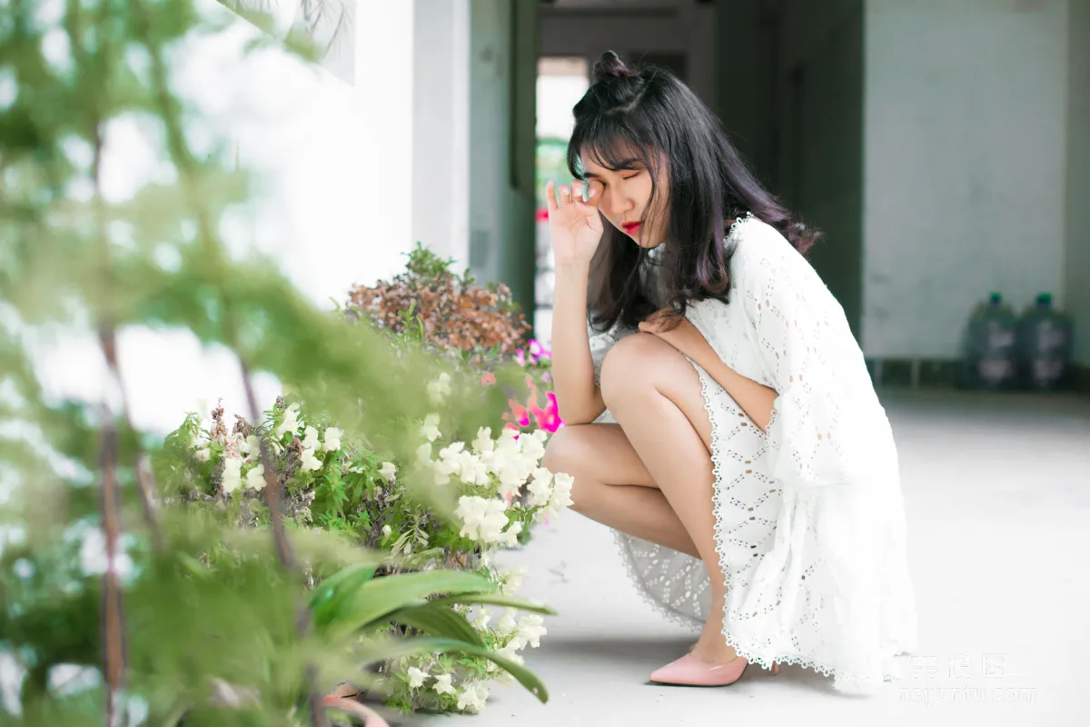 [Naisi] NO.110 Xiao Chengzi, Active as a Rabbit, Still as a Maiden photo 24