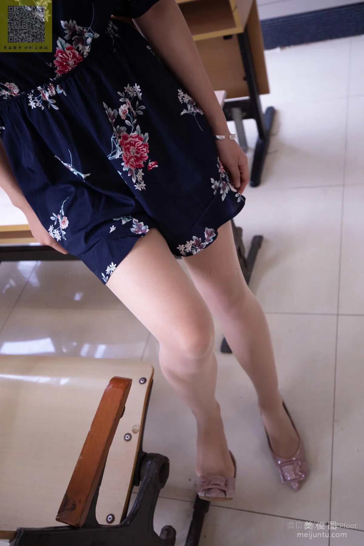 [LSS] NO.087 Xiao Xue - Classroom Floral Dress, Photo Set photo 65