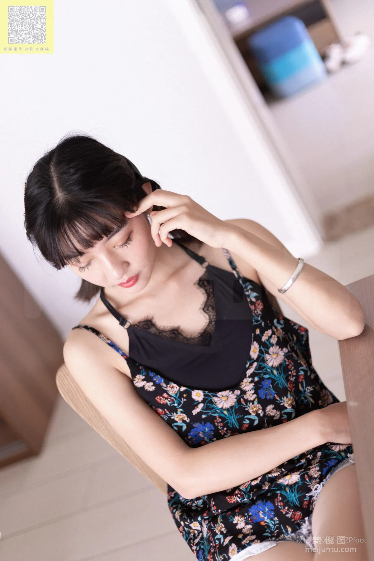 [LSS] NO.084 Xiao Xue's Camisole and Flesh-Colored Stockings Photo Set photo 66