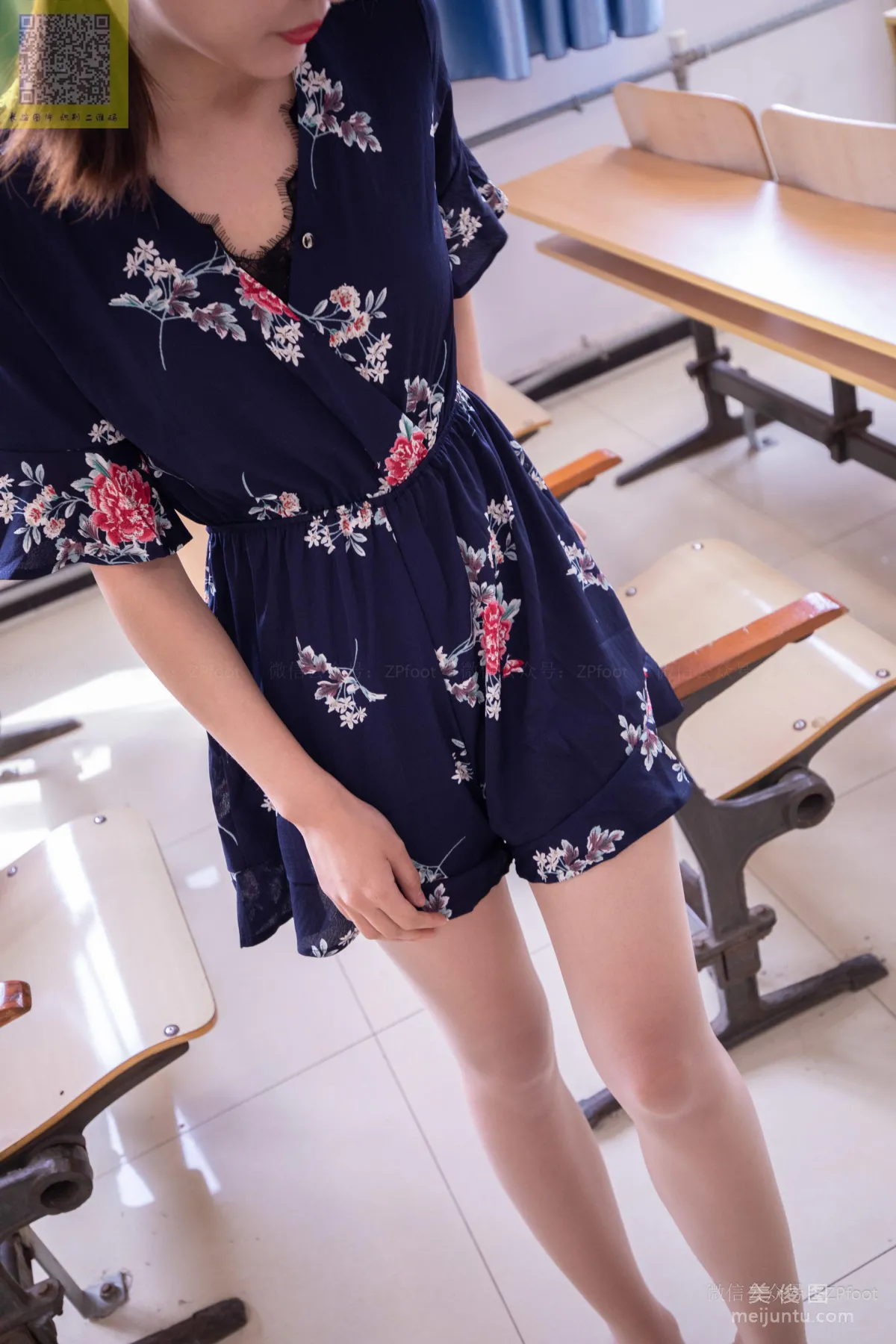 [LSS] NO.087 Xiao Xue - Classroom Floral Dress, Photo Set photo 89