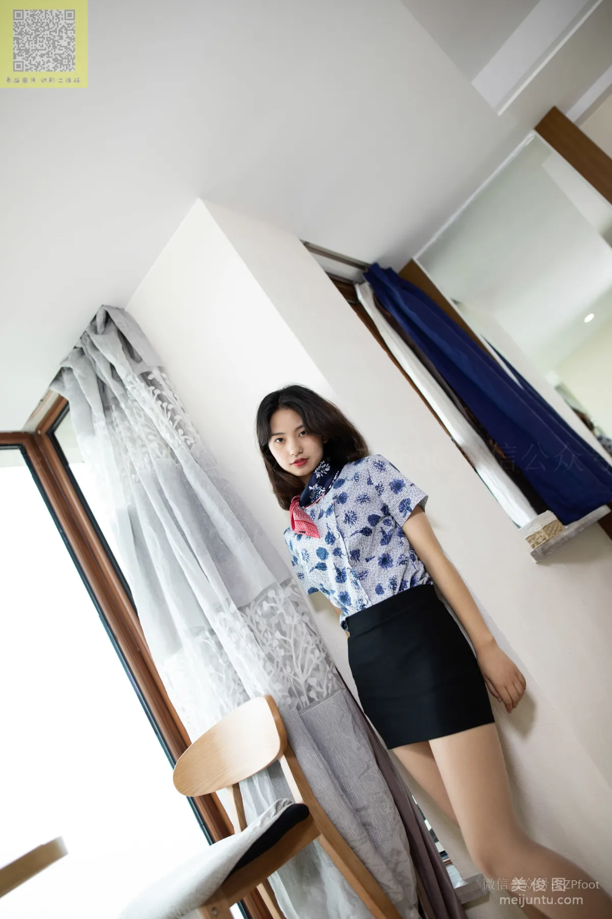 [山茶攝影LSS] NO.155 婷婷 - 制服絲襪 13