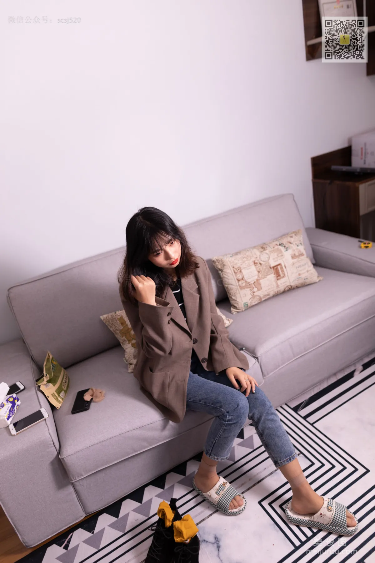 [LSS] NO.278 Ting Ting, Stockings or Cotton Socks, Which Is Your Favorite photo 27