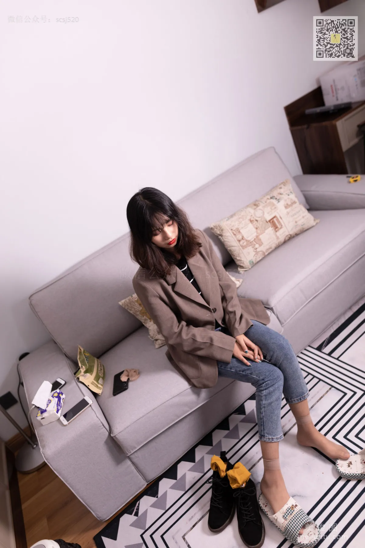 [LSS] NO.278 Ting Ting, Stockings or Cotton Socks, Which Is Your Favorite photo 35