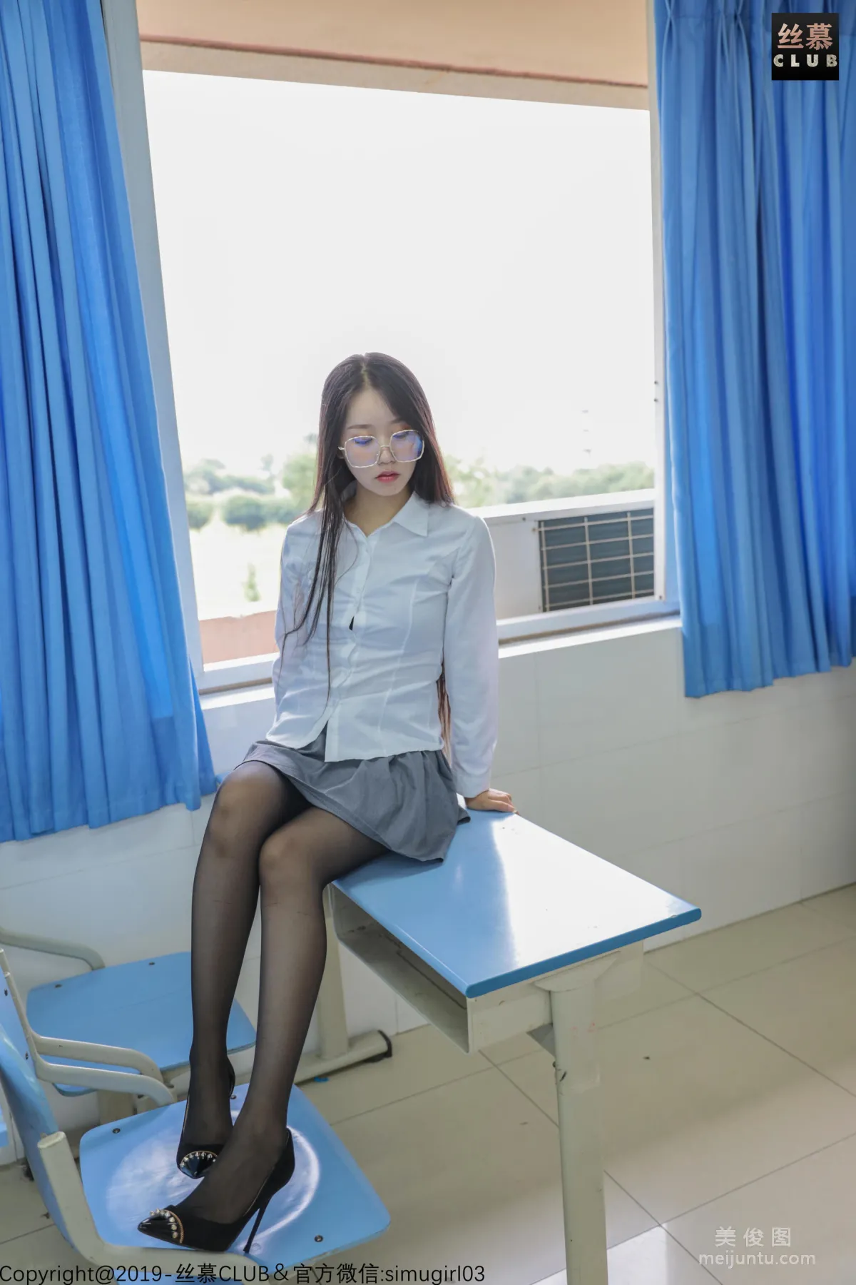 [SiMu] SM029 Tian Tian Yi Yuan Si Ni, Junior Girl Becomes Teacher photo 49