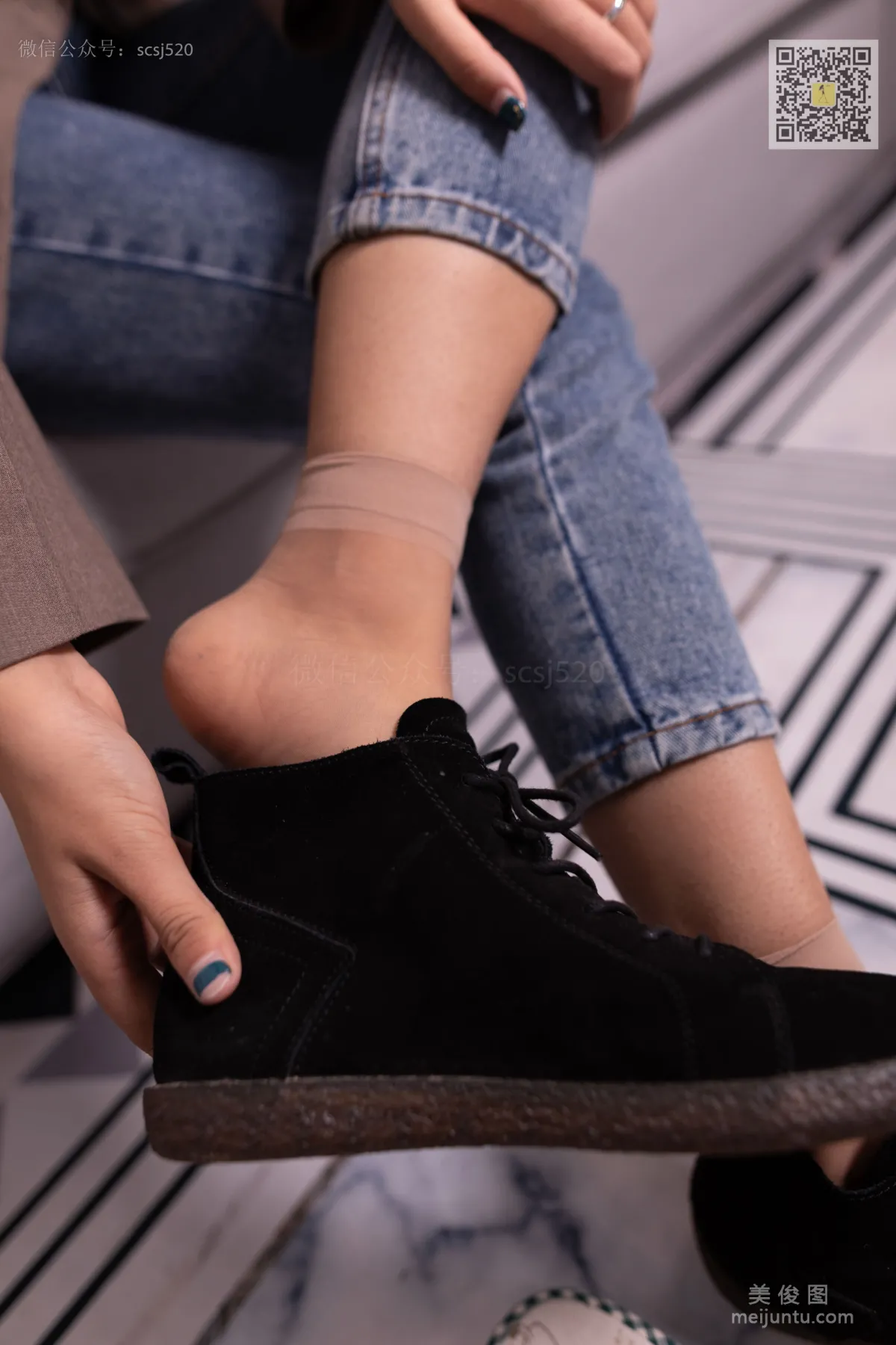 [LSS] NO.278 Ting Ting, Stockings or Cotton Socks, Which Is Your Favorite photo 46