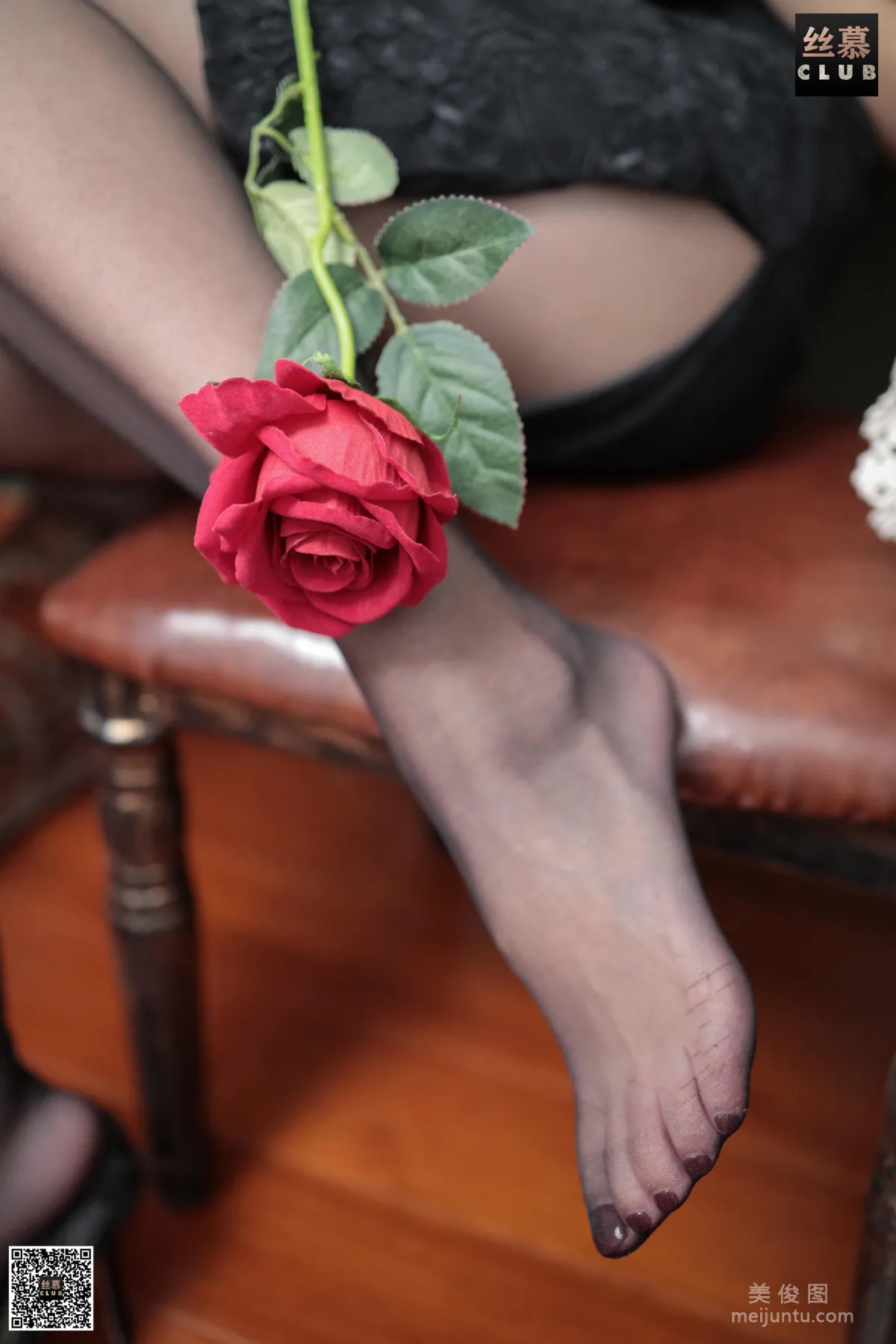 [SiMu] SM076 Daily One Yuan Shuang Shuang Shuang Shuang Tenderness Black Stockings photo 26