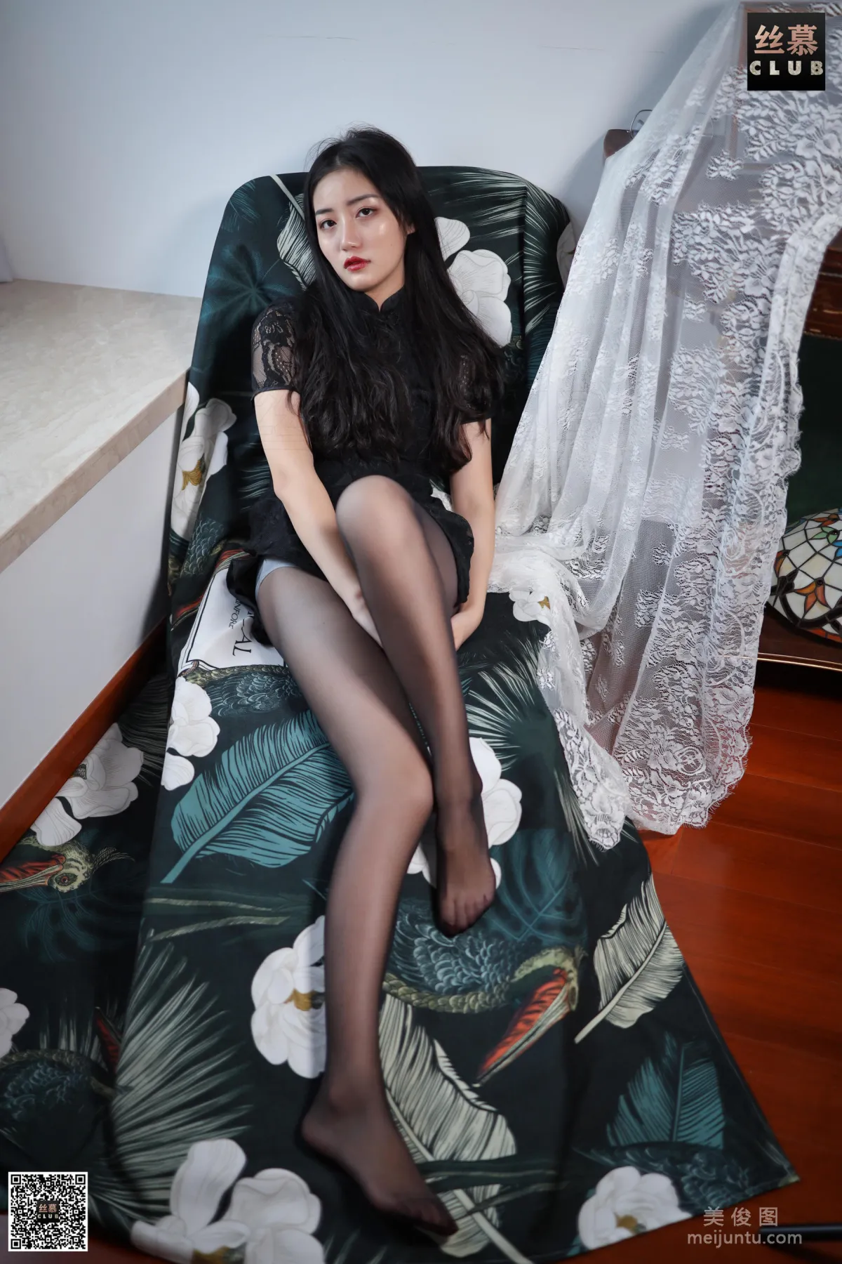 [SiMu] SM076 Daily One Yuan Shuang Shuang Shuang Shuang Tenderness Black Stockings photo 45