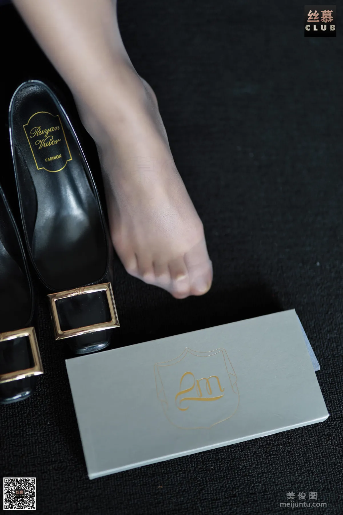 [SiMu] SM087 One Yuan a Day, Miss Zhang, Miss Zhang's Gray Stockings photo 16