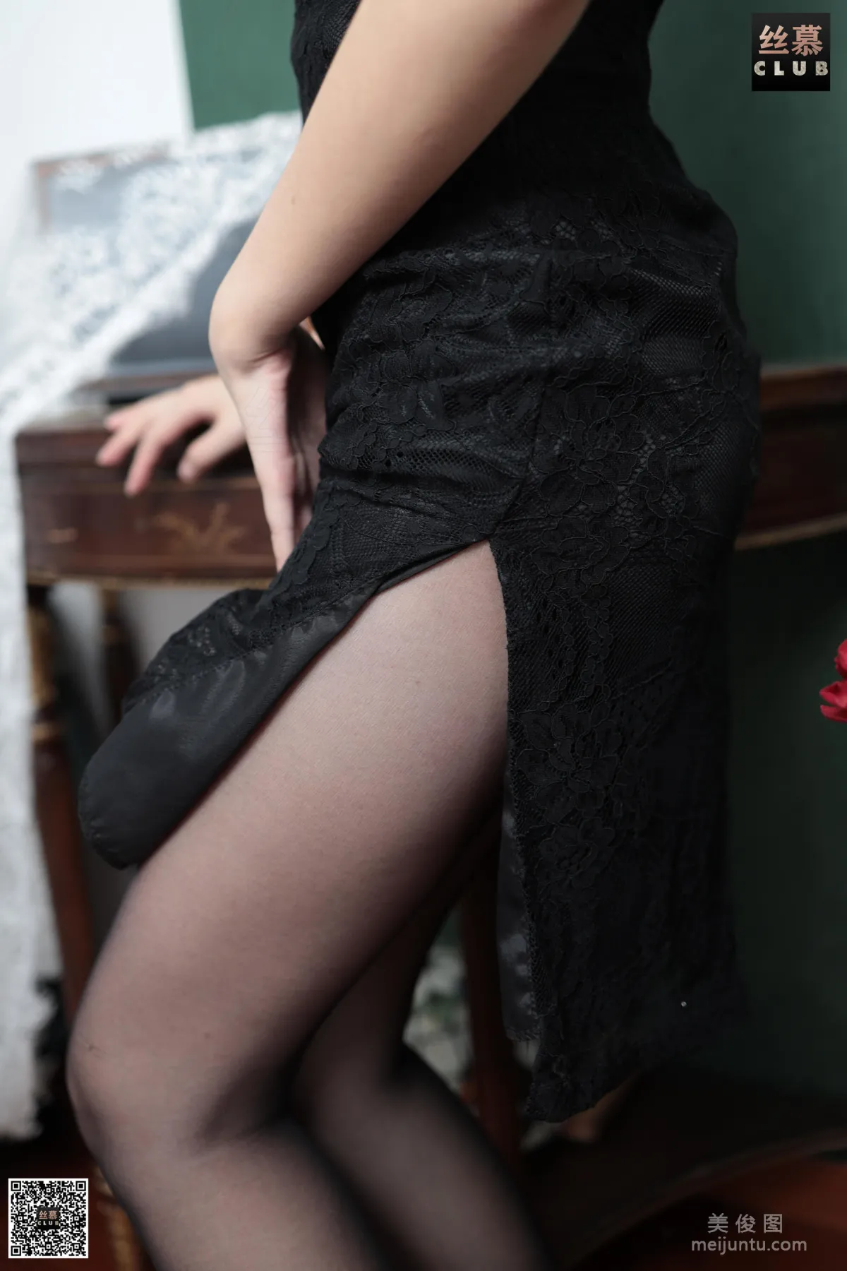 [SiMu] SM076 Daily One Yuan Shuang Shuang Shuang Shuang Tenderness Black Stockings photo 16