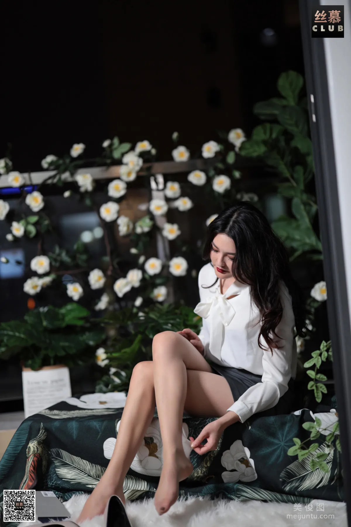 [SiMu] SM070 Tian Tian Yi Yuan Hua Jie, Night on the Balcony photo 57