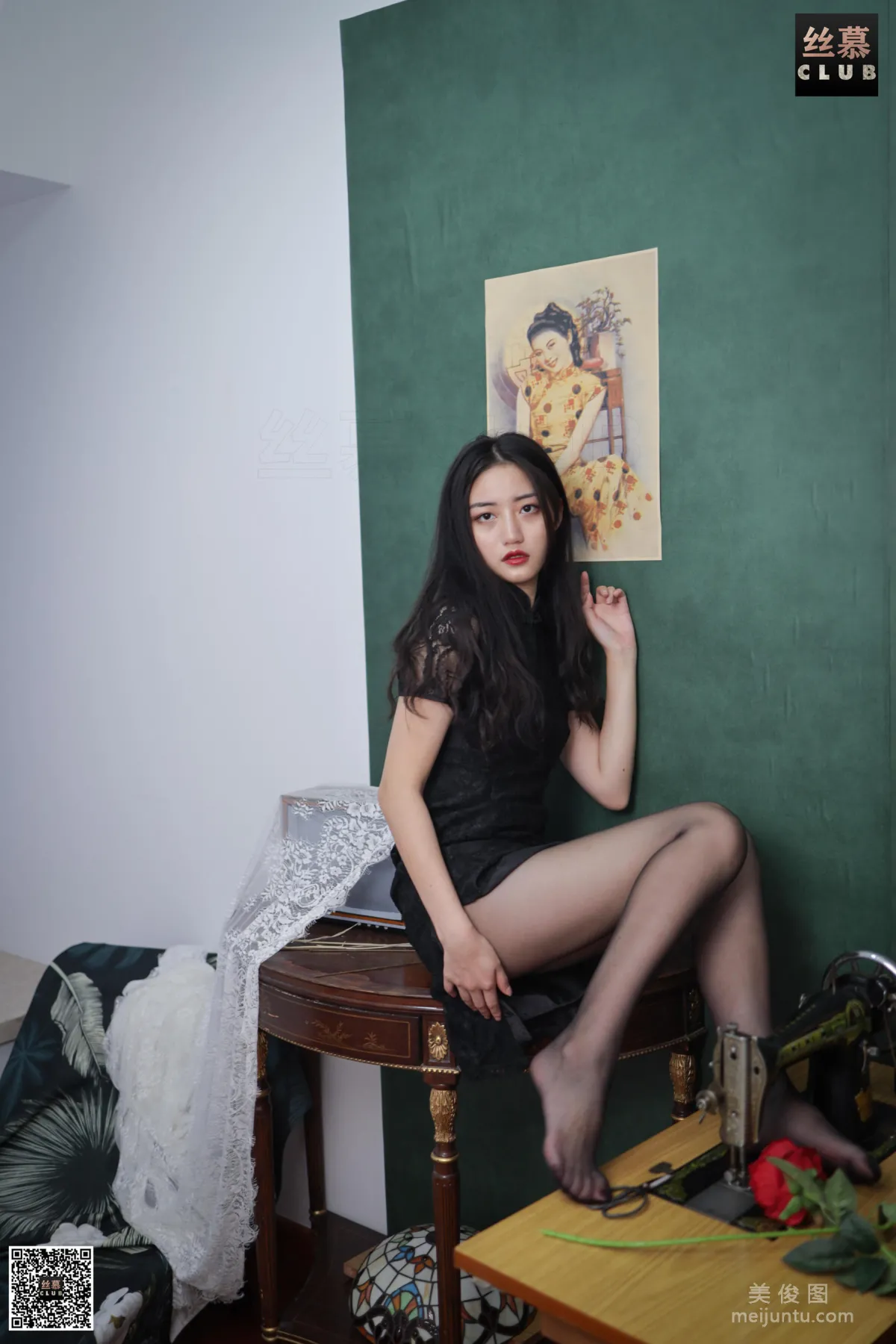 [SiMu] SM076 Daily One Yuan Shuang Shuang Shuang Shuang Tenderness Black Stockings photo 43