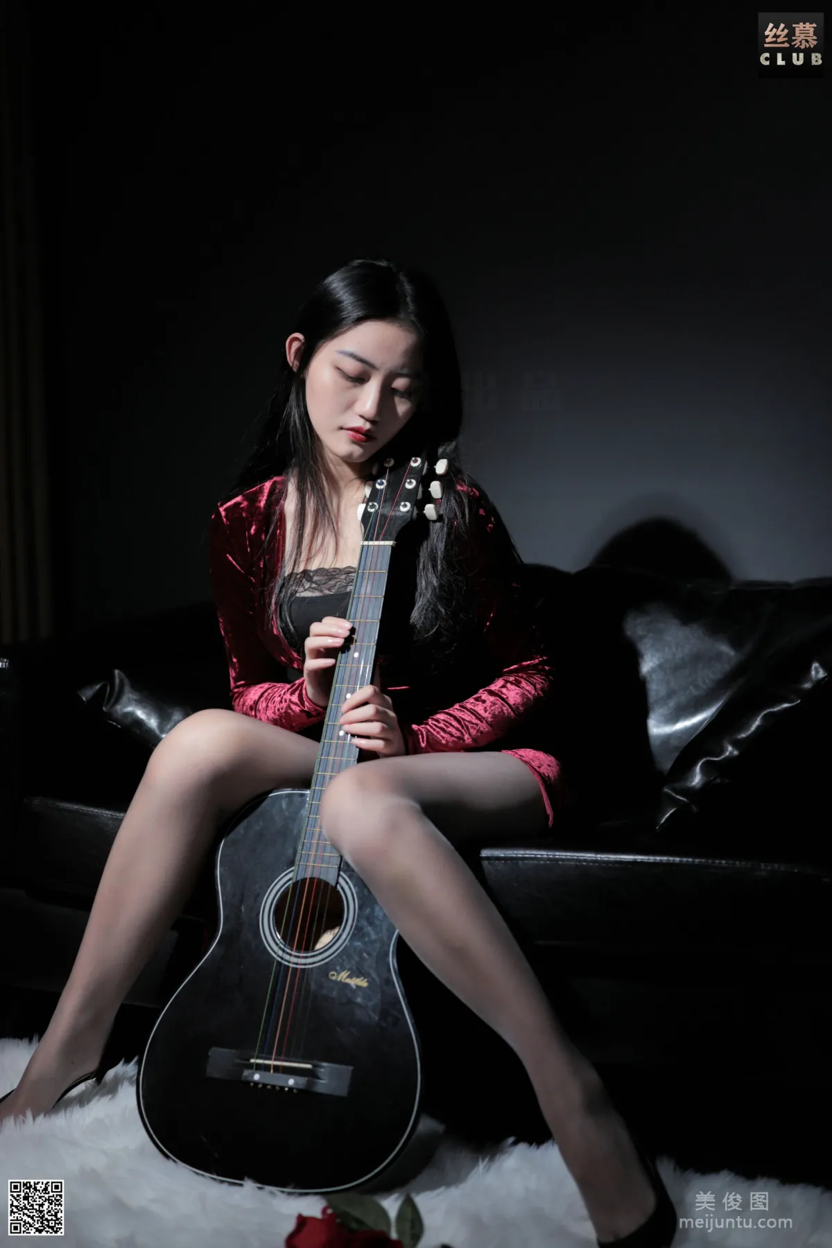 [SiMu] SM097 Tian Tian Yi Yuan, Shuang Shuang, Night of Dark Tones photo 65