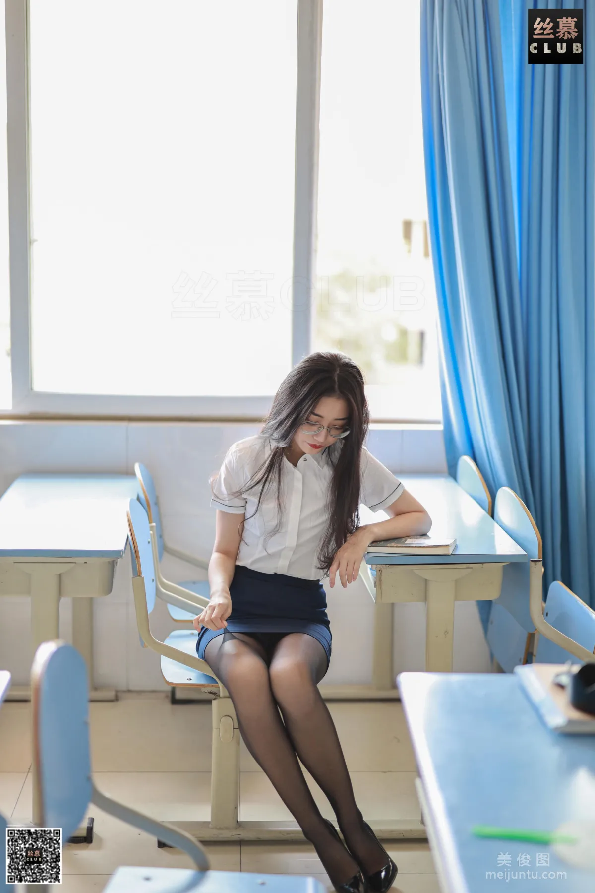 [SiMu] SM083 Tian Tian Yi Yuan Shuang Shuang, Dream Female Teacher, with sp photo 72