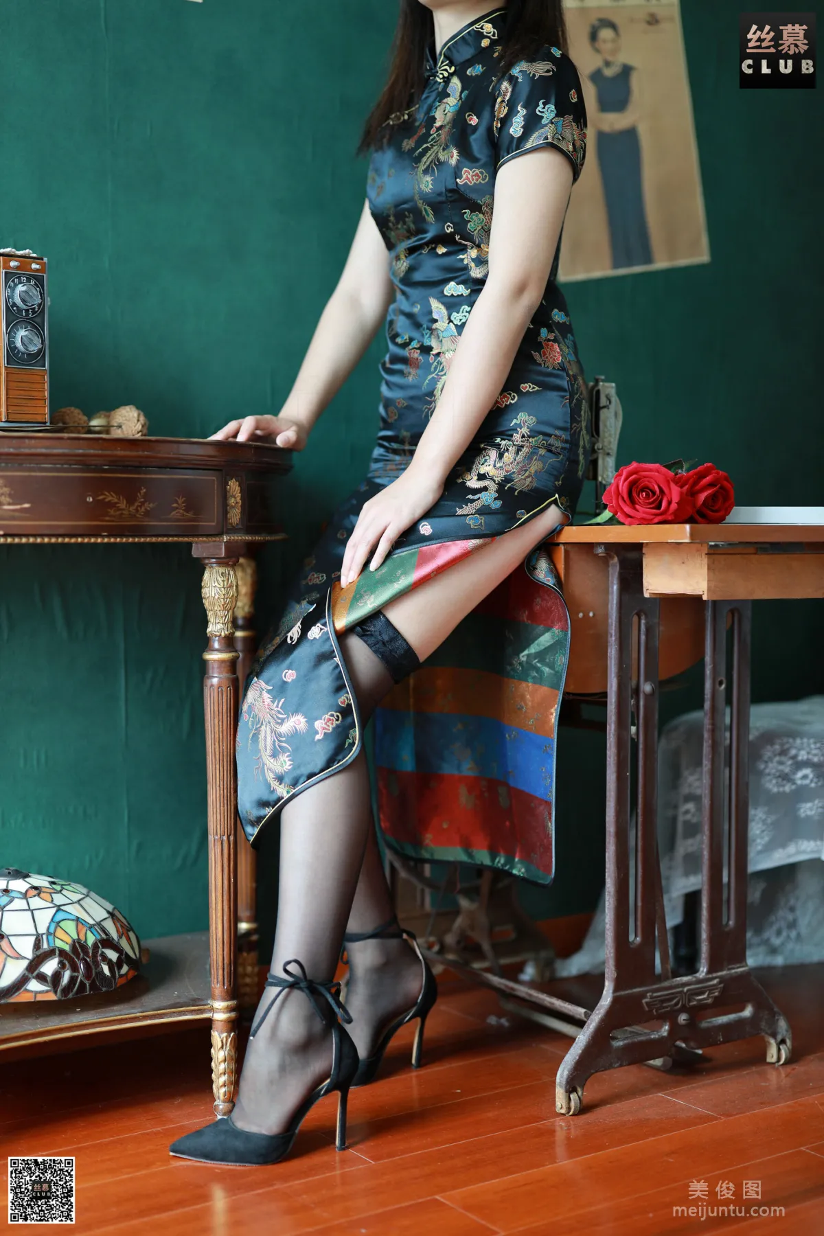 [SiMu] SM098 Tian Tian Yi Yuan, Miss Zhang, Qipao Show photo 11