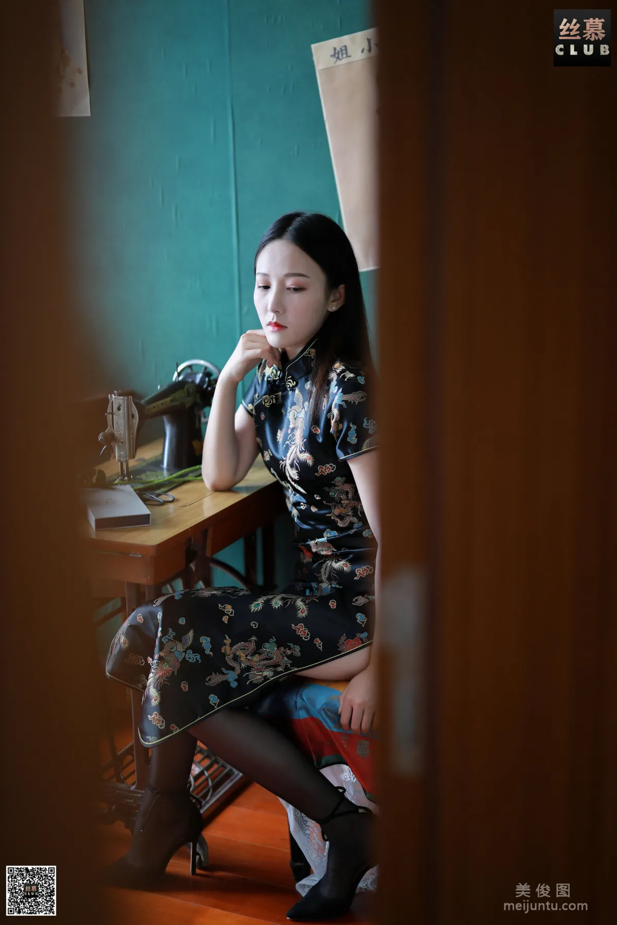 [SiMu] SM098 Tian Tian Yi Yuan, Miss Zhang, Qipao Show photo 61