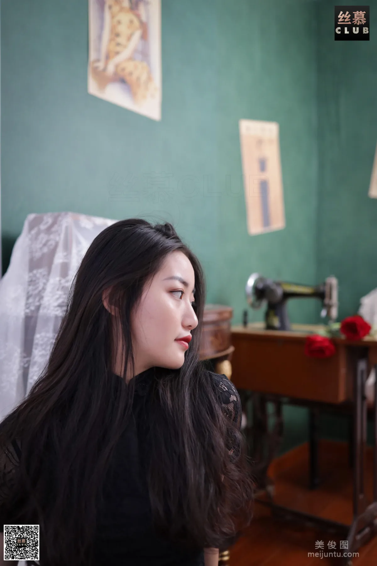 [SiMu] SM076 Daily One Yuan Shuang Shuang Shuang Shuang Tenderness Black Stockings photo 32
