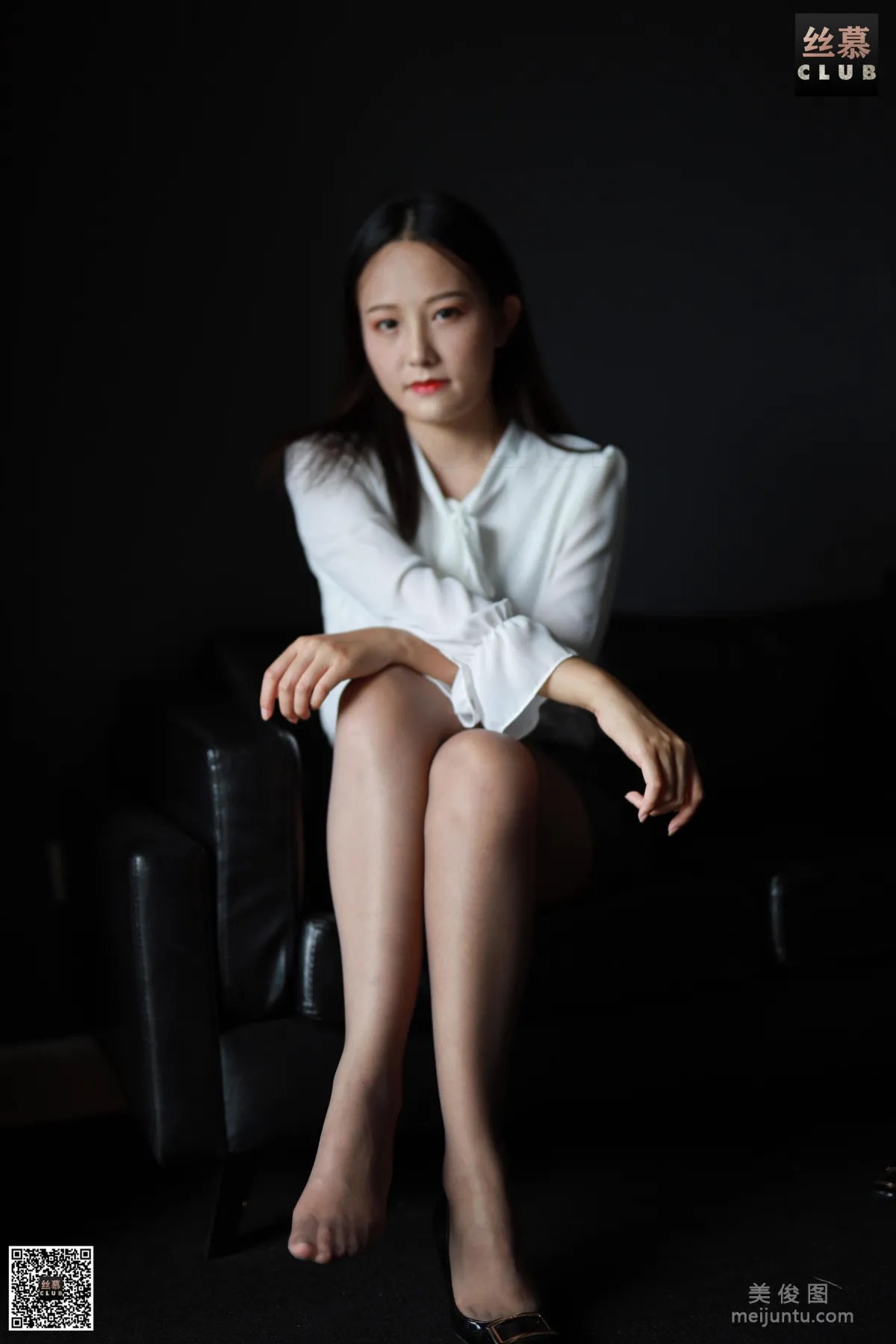 [SiMu] SM087 One Yuan a Day, Miss Zhang, Miss Zhang's Gray Stockings photo 35