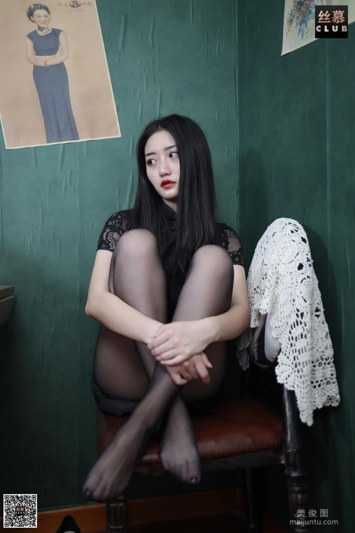 [SiMu] SM076 Daily One Yuan Shuang Shuang Shuang Shuang Tenderness Black Stockings photo 63