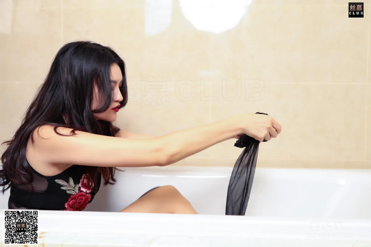 [SiMu] SM090 Tian Tian Yi Yuan Hua Jie, Bathtub Stockings Temptation photo 74