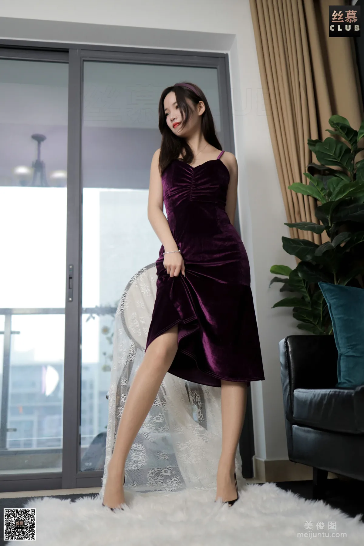 [SiMu] SM162 Wen Xin - Purple Enchantress photo 7