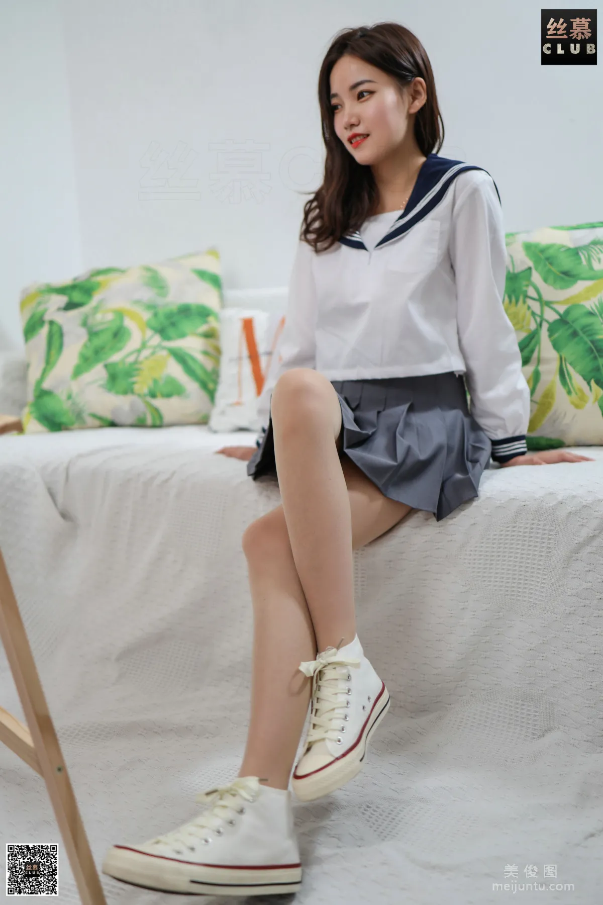 [絲慕] SM120 天天一元 文欣 - JK制服心跳 2