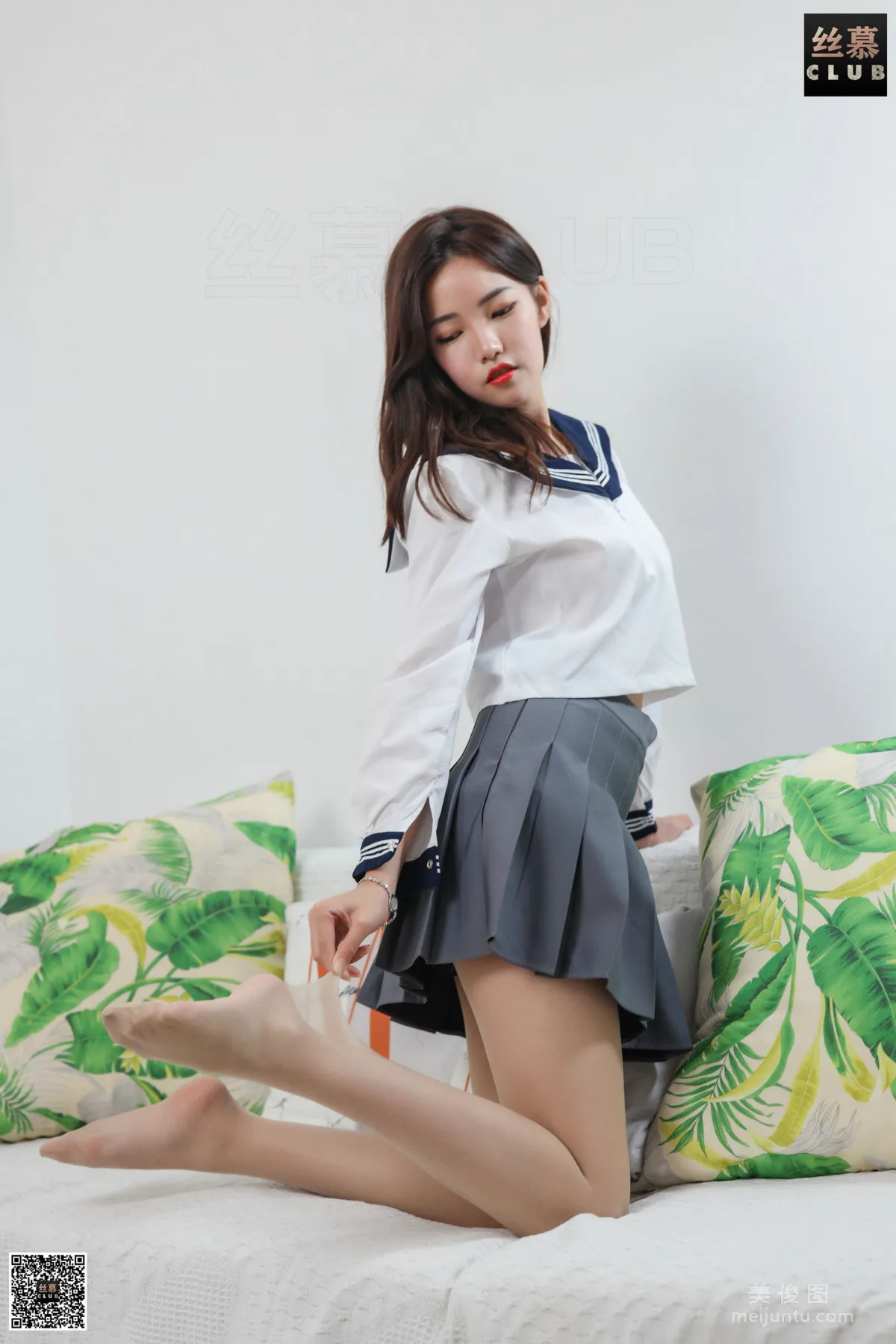 [絲慕] SM120 天天一元 文欣 - JK制服心跳 73
