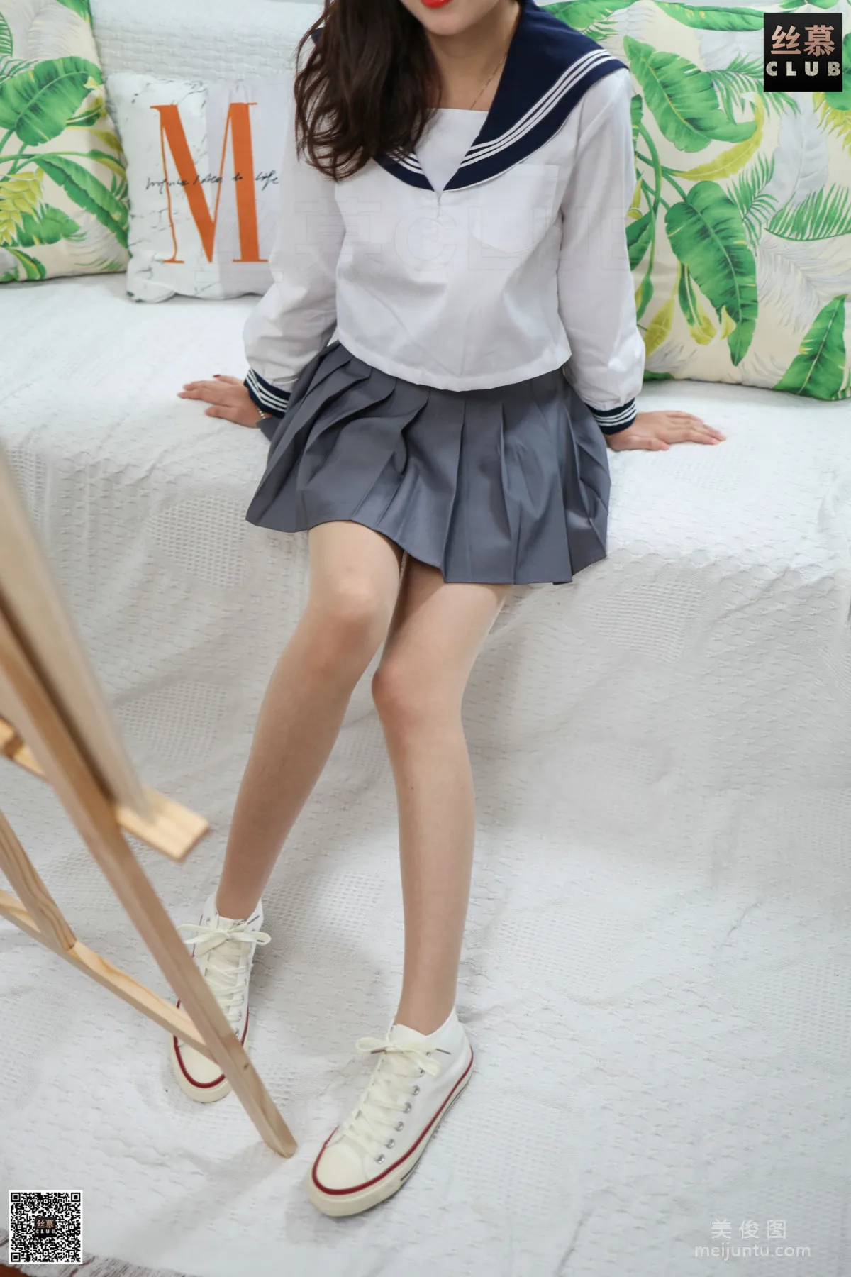 [絲慕] SM120 天天一元 文欣 - JK制服心跳 85