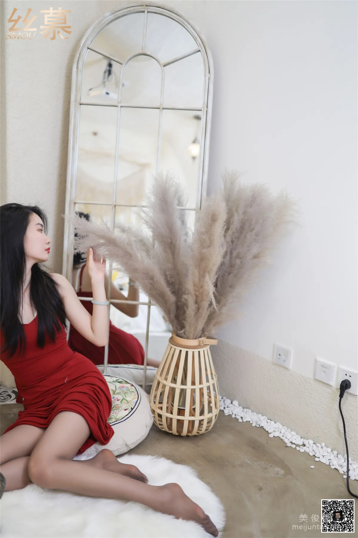 [丝慕] SM261 天天一元 可儿《高贵的红裙惹人温柔》7
