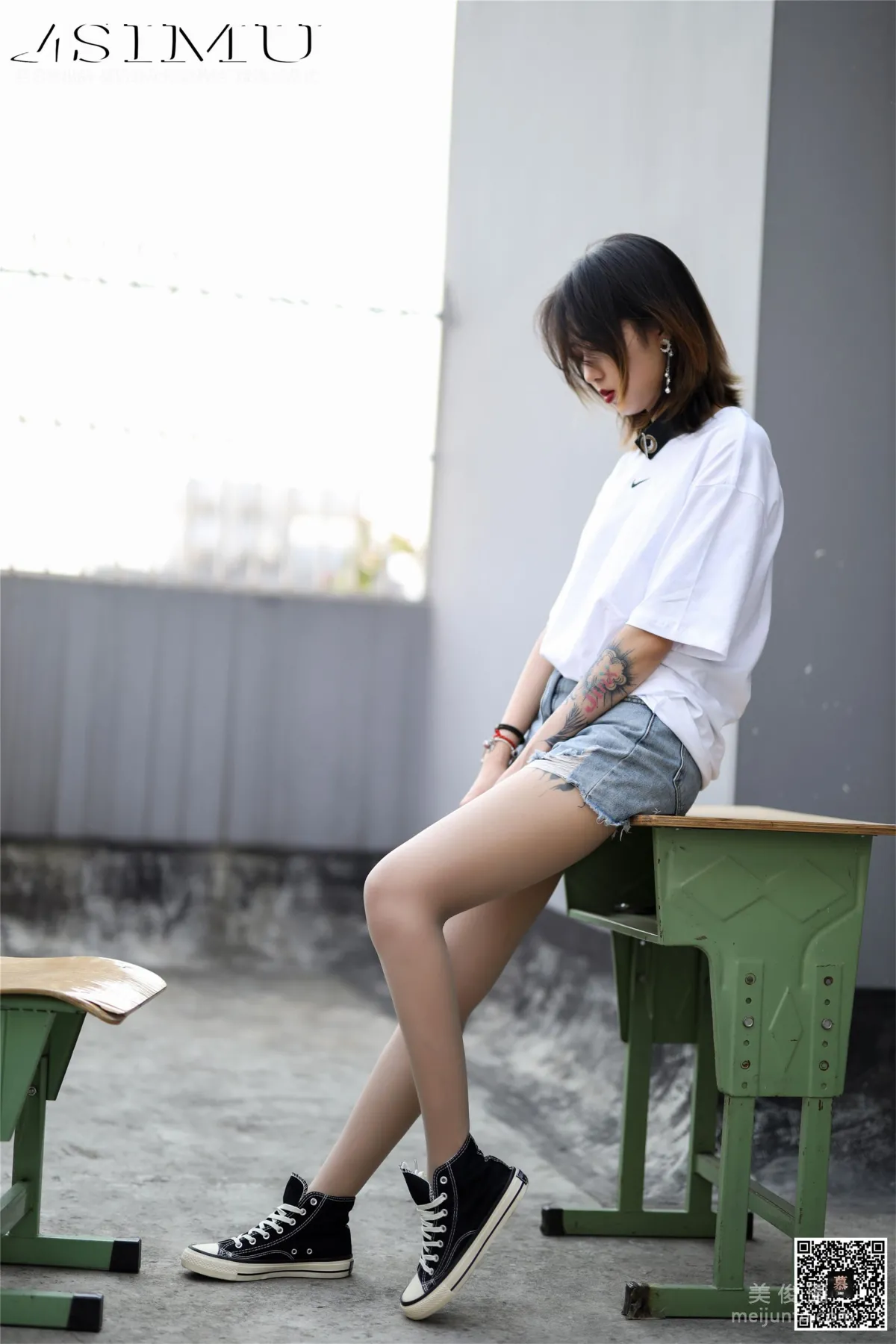 [SiMu] SM250 Tian Tian Yi Yuan New Model, Tattooed Cool Girl photo 19
