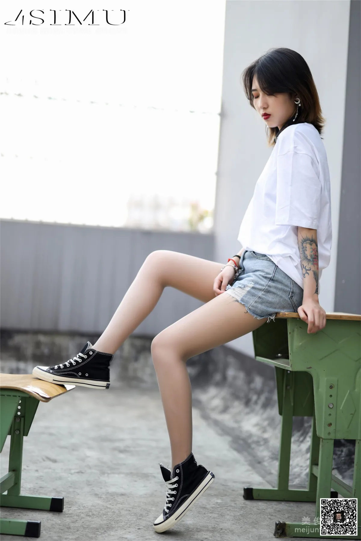 [SiMu] SM250 Tian Tian Yi Yuan New Model, Tattooed Cool Girl photo 17