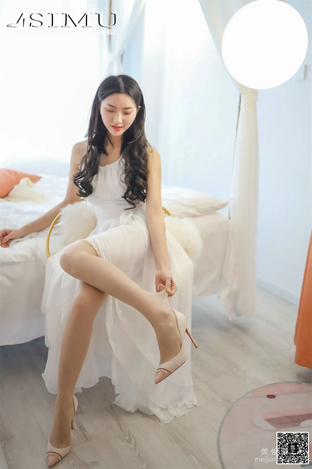 [SiMu] SM235 Tian Tian Yi Yuan Jia Jia 'The Bright Moon Kisses the White Veil' photo 4