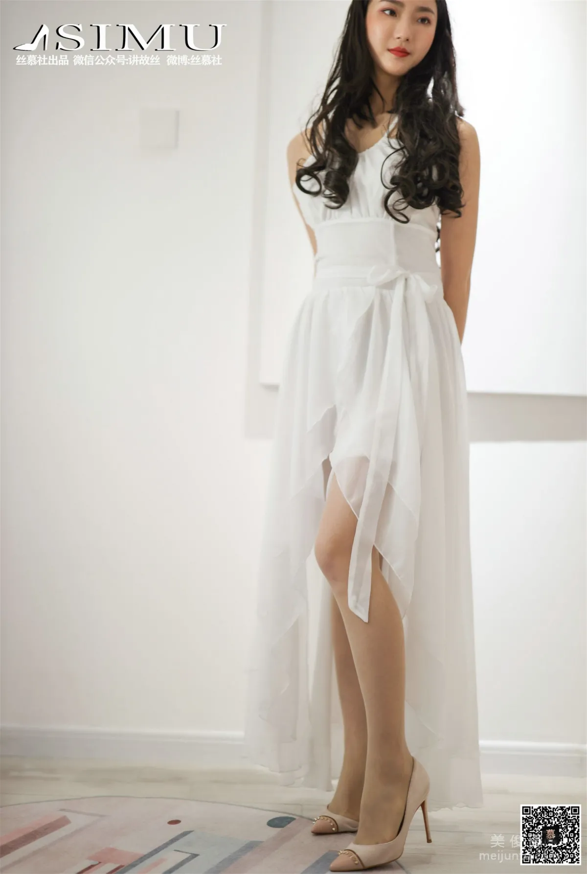 [SiMu] SM235 Tian Tian Yi Yuan Jia Jia 'The Bright Moon Kisses the White Veil' photo 63